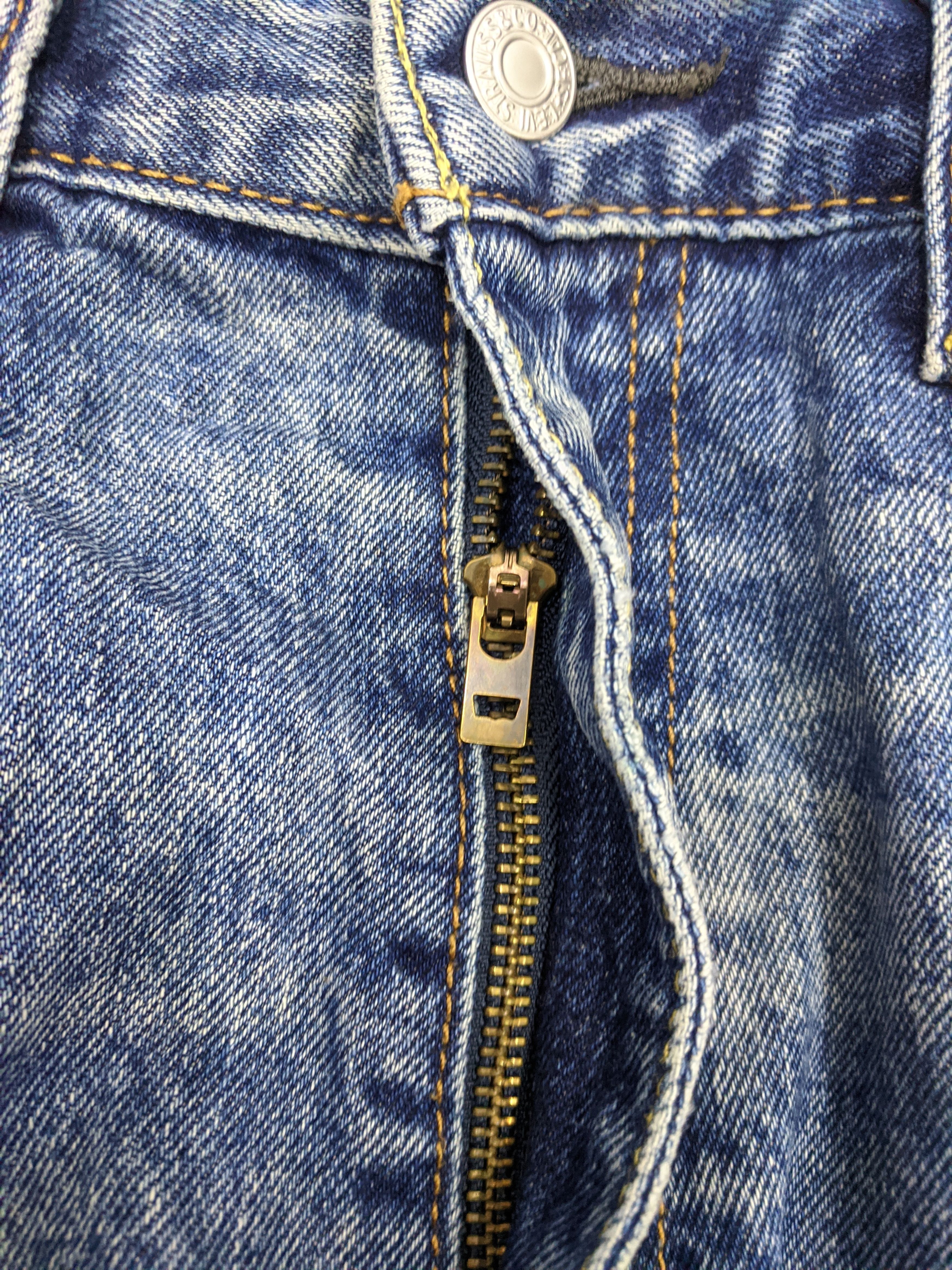 Levi's × Vintage Vintage Levis 505 Light Wash Jeans DP0857 Size US 37 - 10 Thumbnail