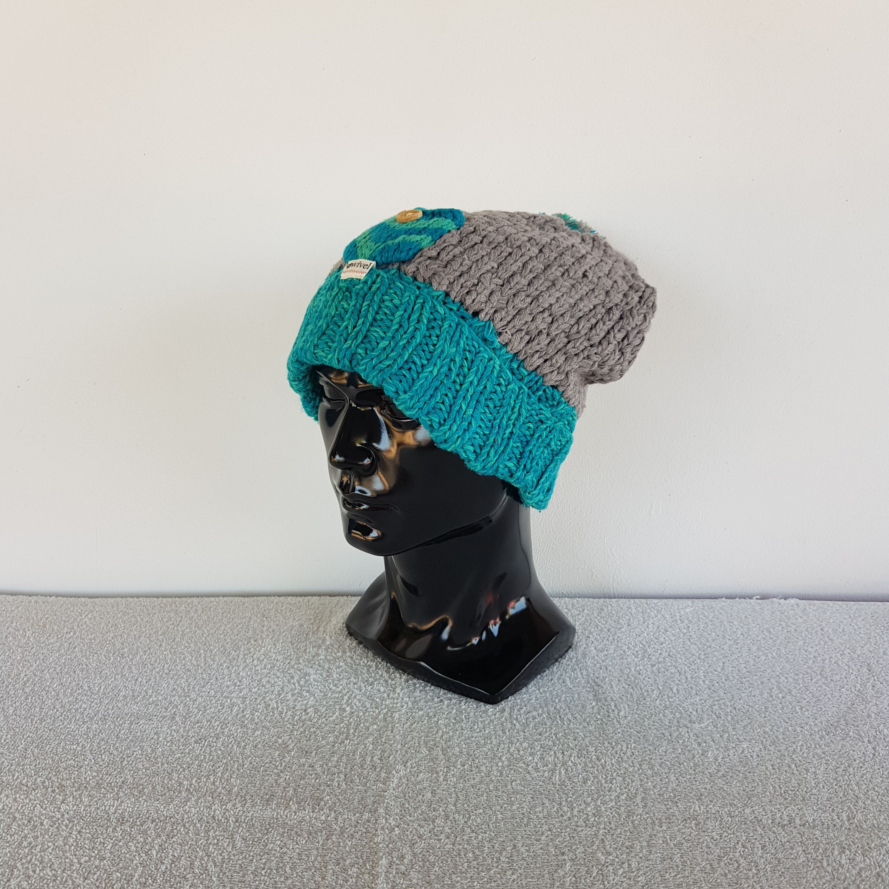Japanese Brand × Vintage Vintage Japanese Beanie Knitted Snow Caps Crochets Hats Size ONE SIZE - 2 Thumbnail