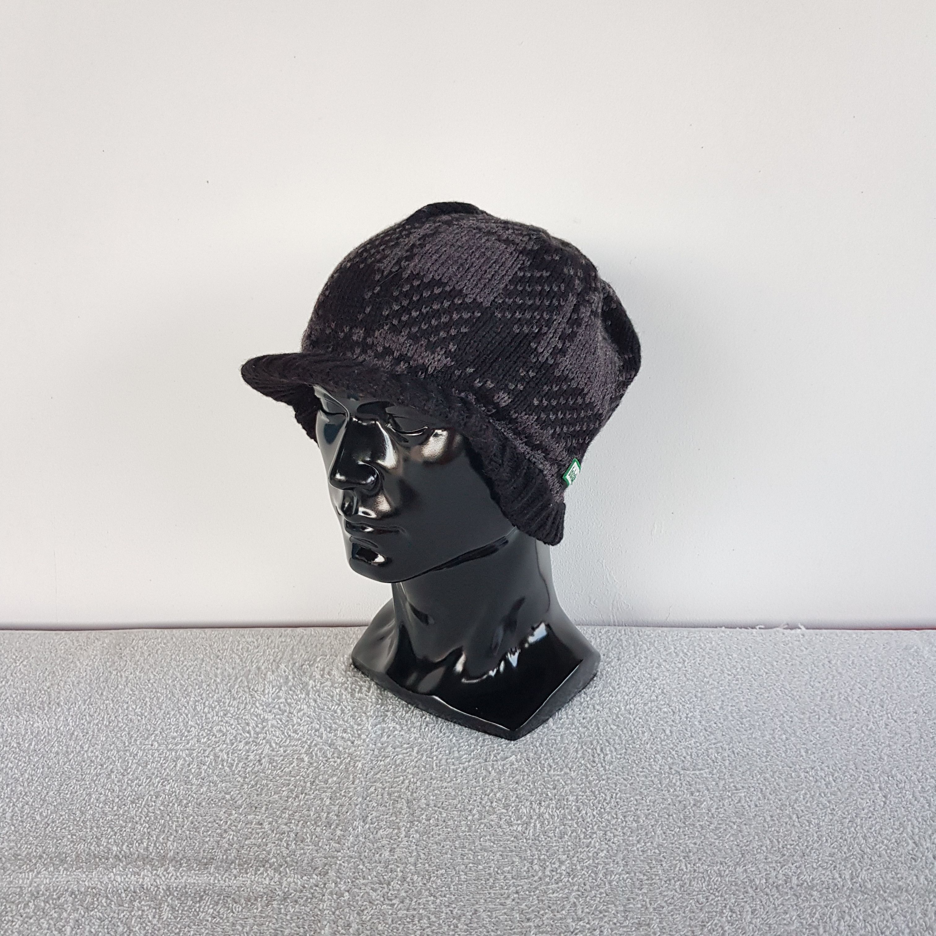 Japanese Brand × Vintage Vintage Japanese Hats Inhabitant Knitted Beanie Snow Caps Size ONE SIZE - 1 Thumbnail