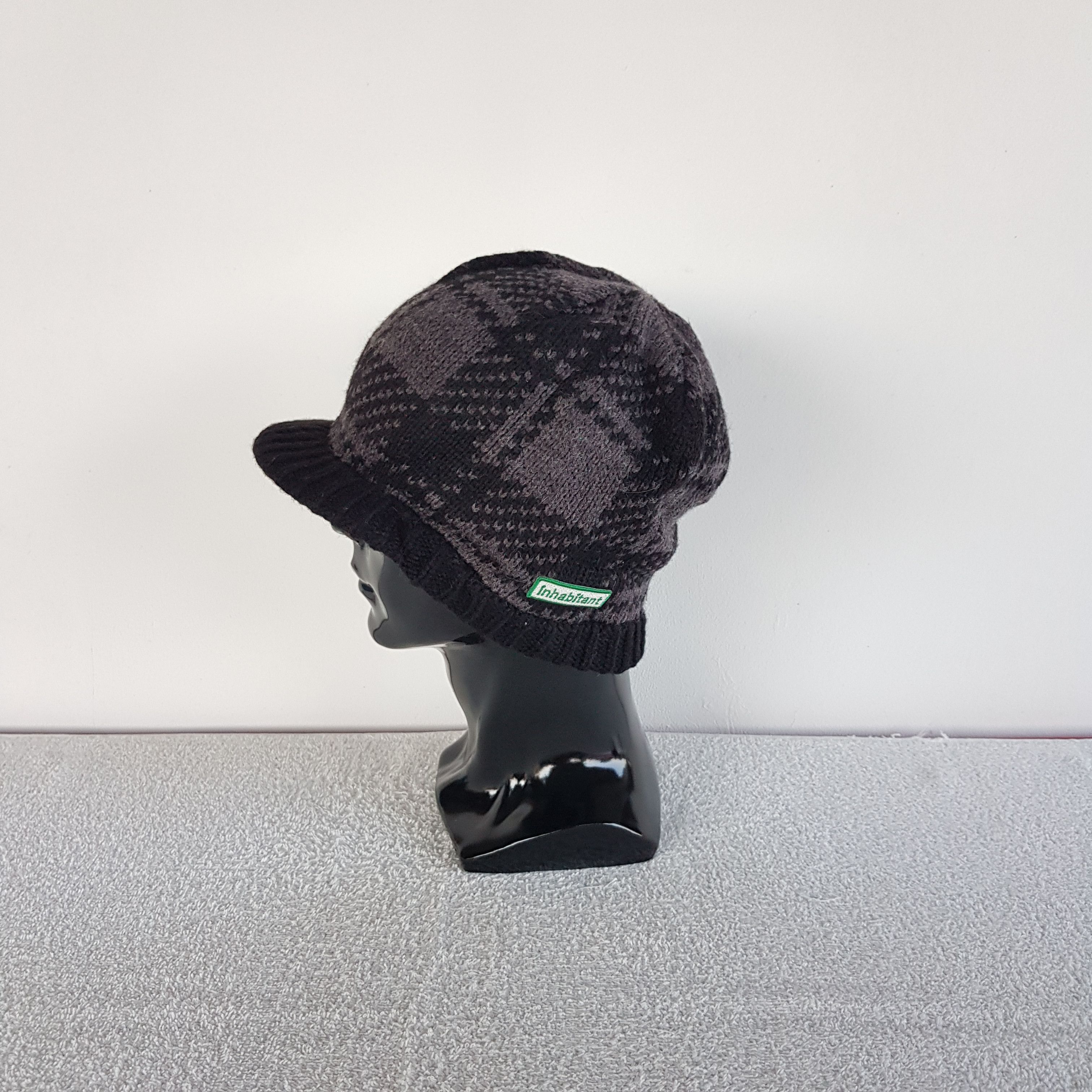 Japanese Brand × Vintage Vintage Japanese Hats Inhabitant Knitted Beanie Snow Caps Size ONE SIZE - 4 Thumbnail