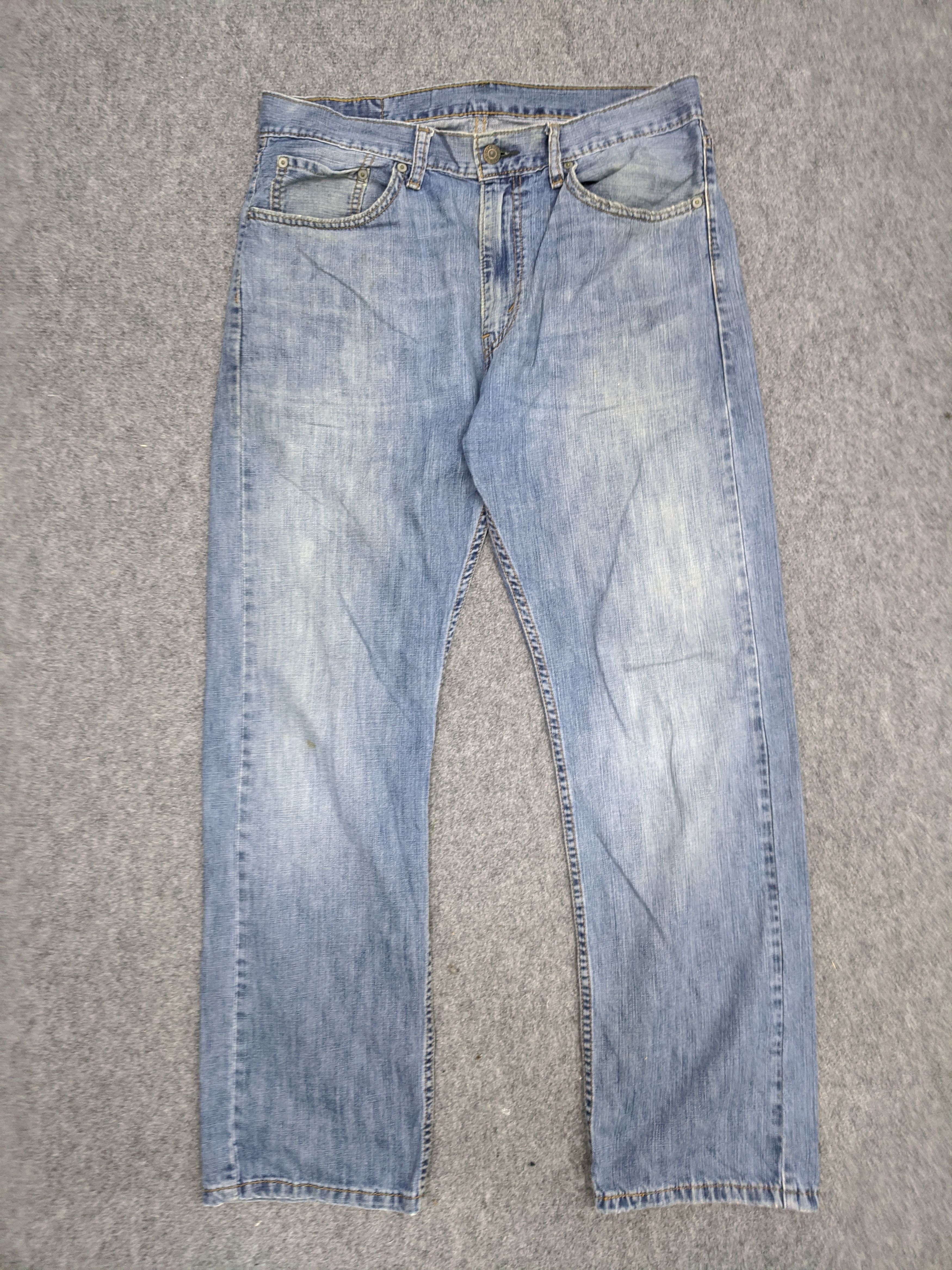 Levi's Vintage Levis 505 Light Wash Jeans DP0865 Size US 35 - 1 Thumbnail