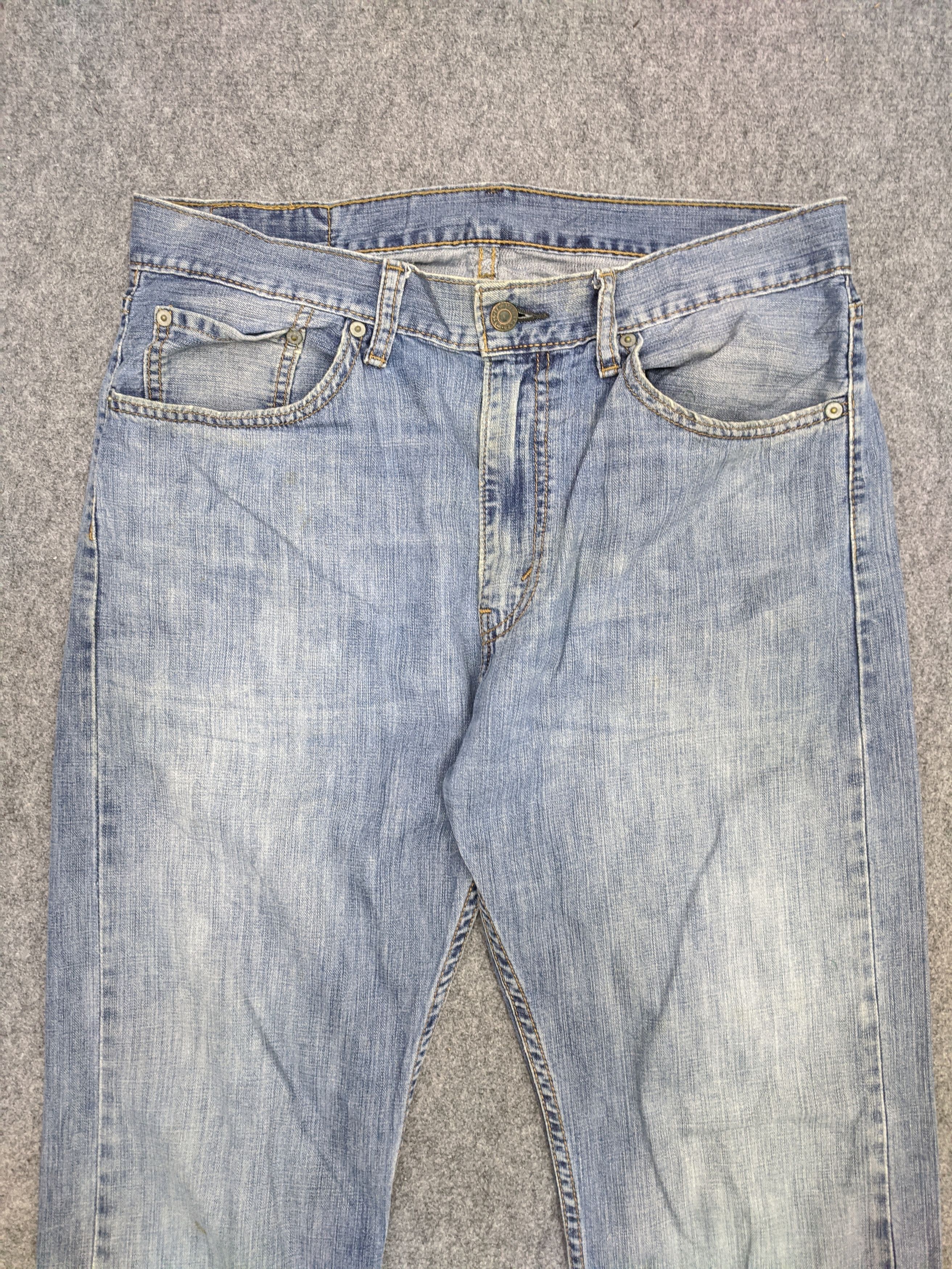 Levi's Vintage Levis 505 Light Wash Jeans DP0865 Size US 35 - 2 Thumbnail