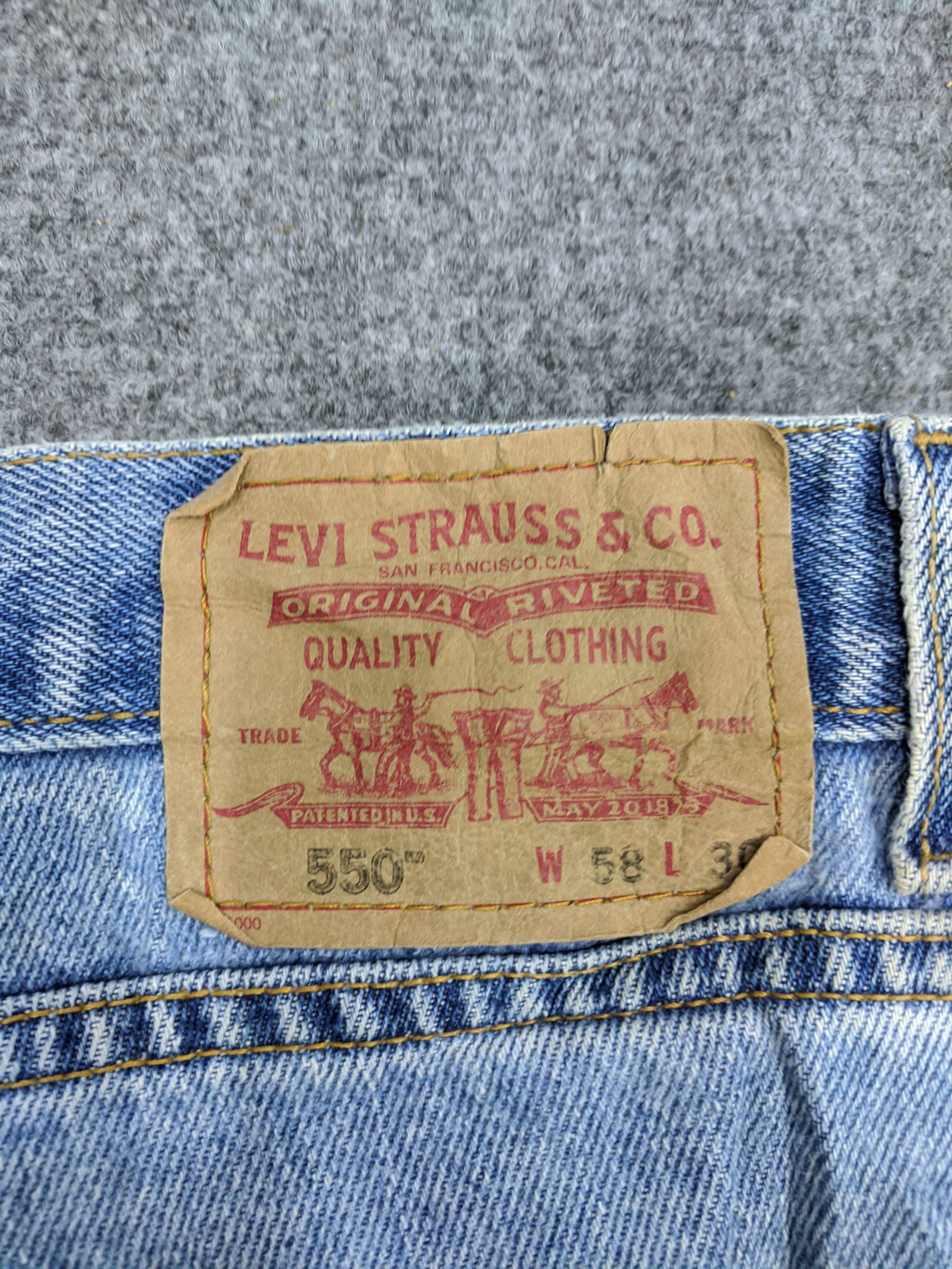 Levi's Vintage Levis 550 Jeans DP0863 Size US 44 / EU 60 - 5 Thumbnail