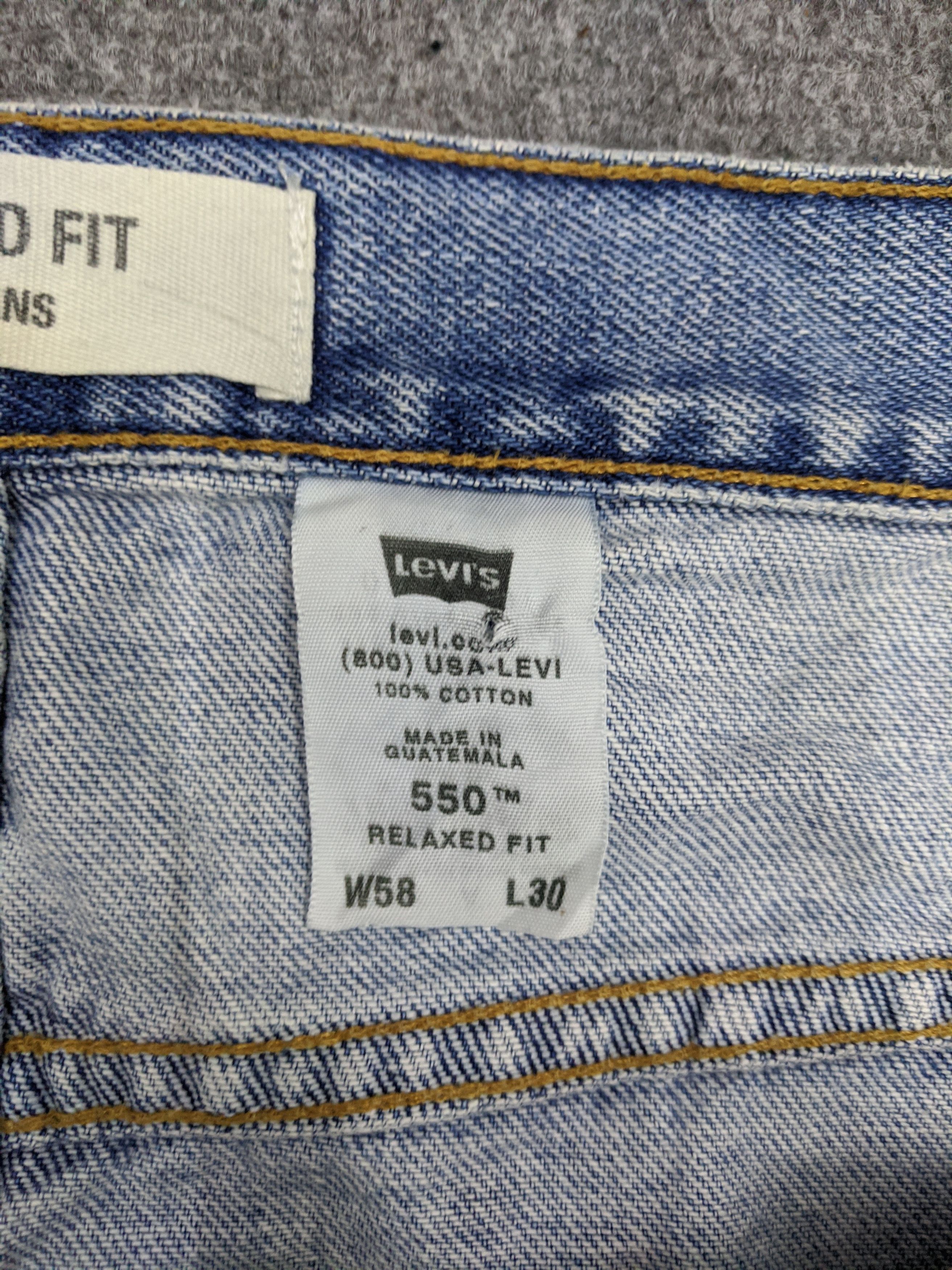 Levi's Vintage Levis 550 Jeans DP0863 Size US 44 / EU 60 - 6 Thumbnail