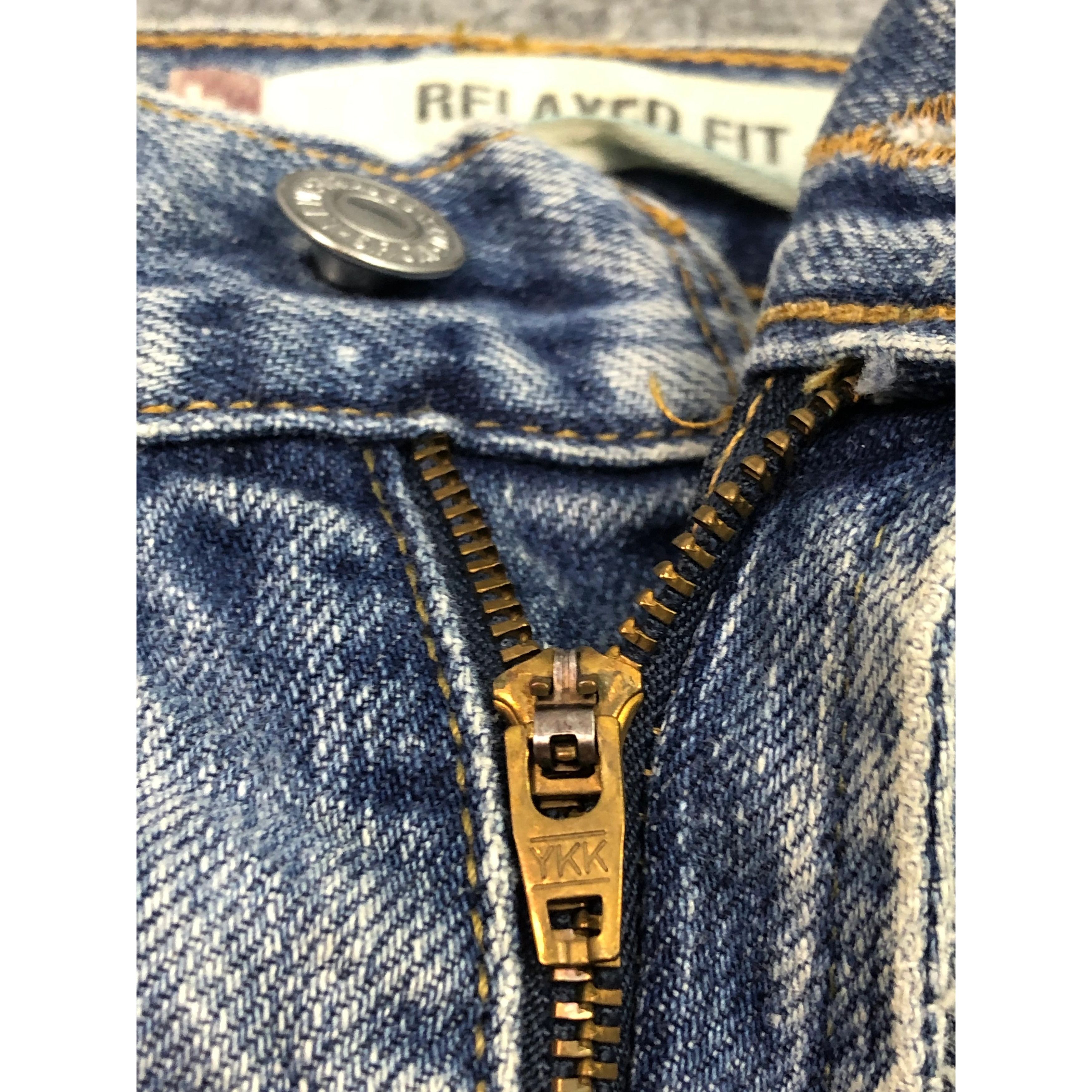Levi's Vintage Levis 550 Relaxed Fit Denim Acidwash Style DP0337 Size US 36 / EU 52 - 7 Thumbnail