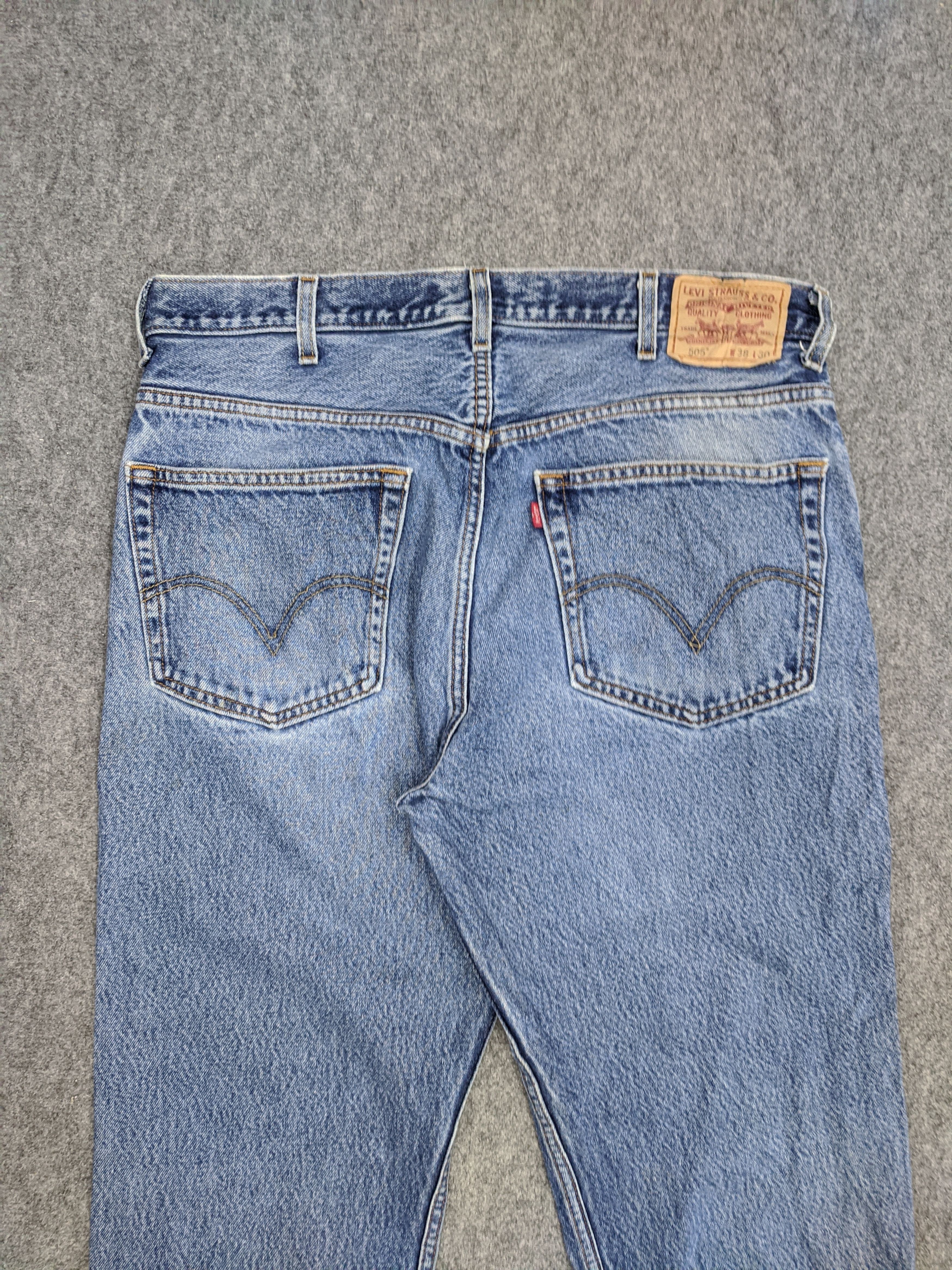 Levi's Vintage Levis 505 Light Wash Jeans DP0859 Size US 39 - 4 Thumbnail