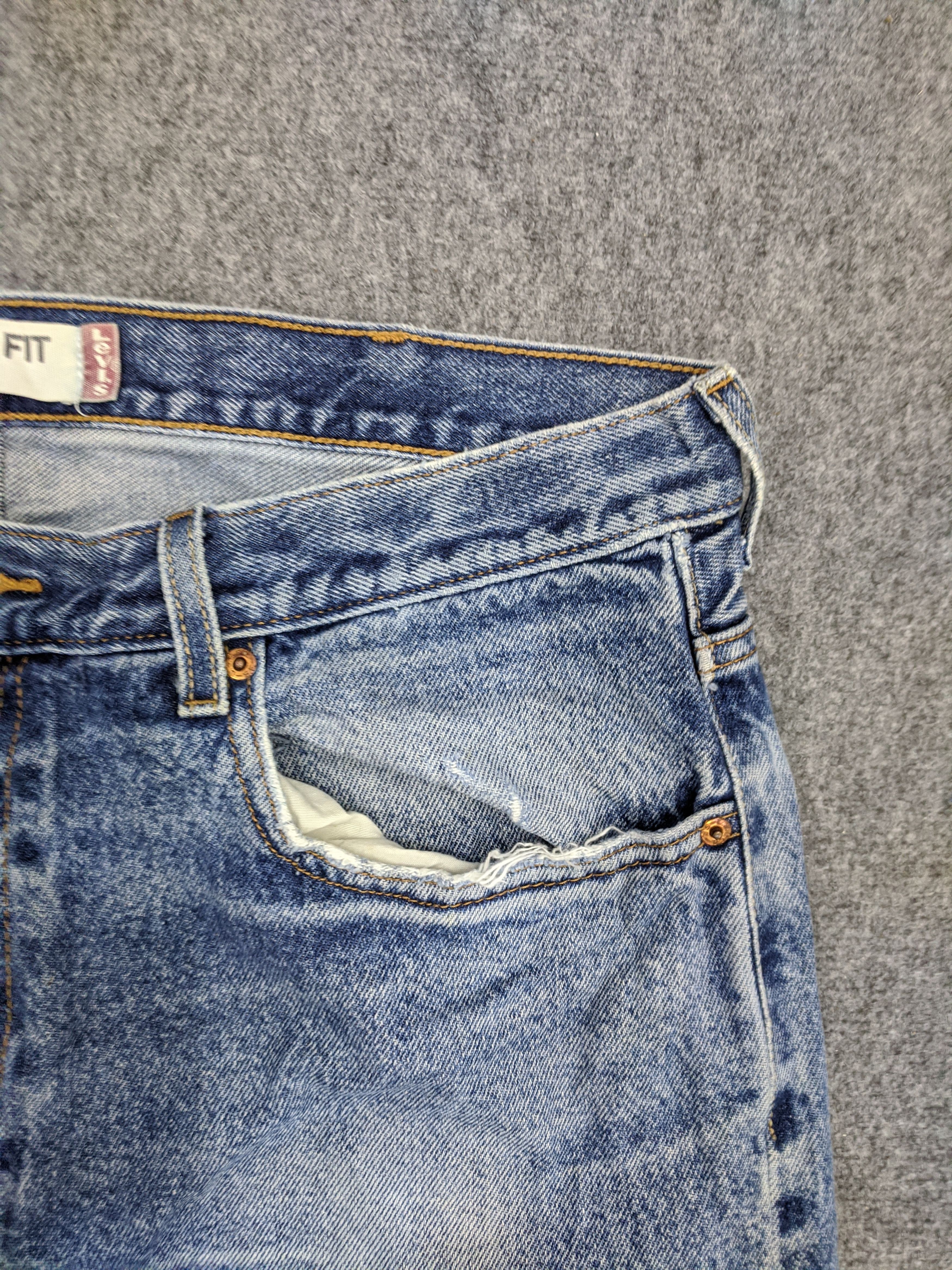 Levi's Vintage Levis 505 Light Wash Jeans DP0859 Size US 39 - 8 Thumbnail