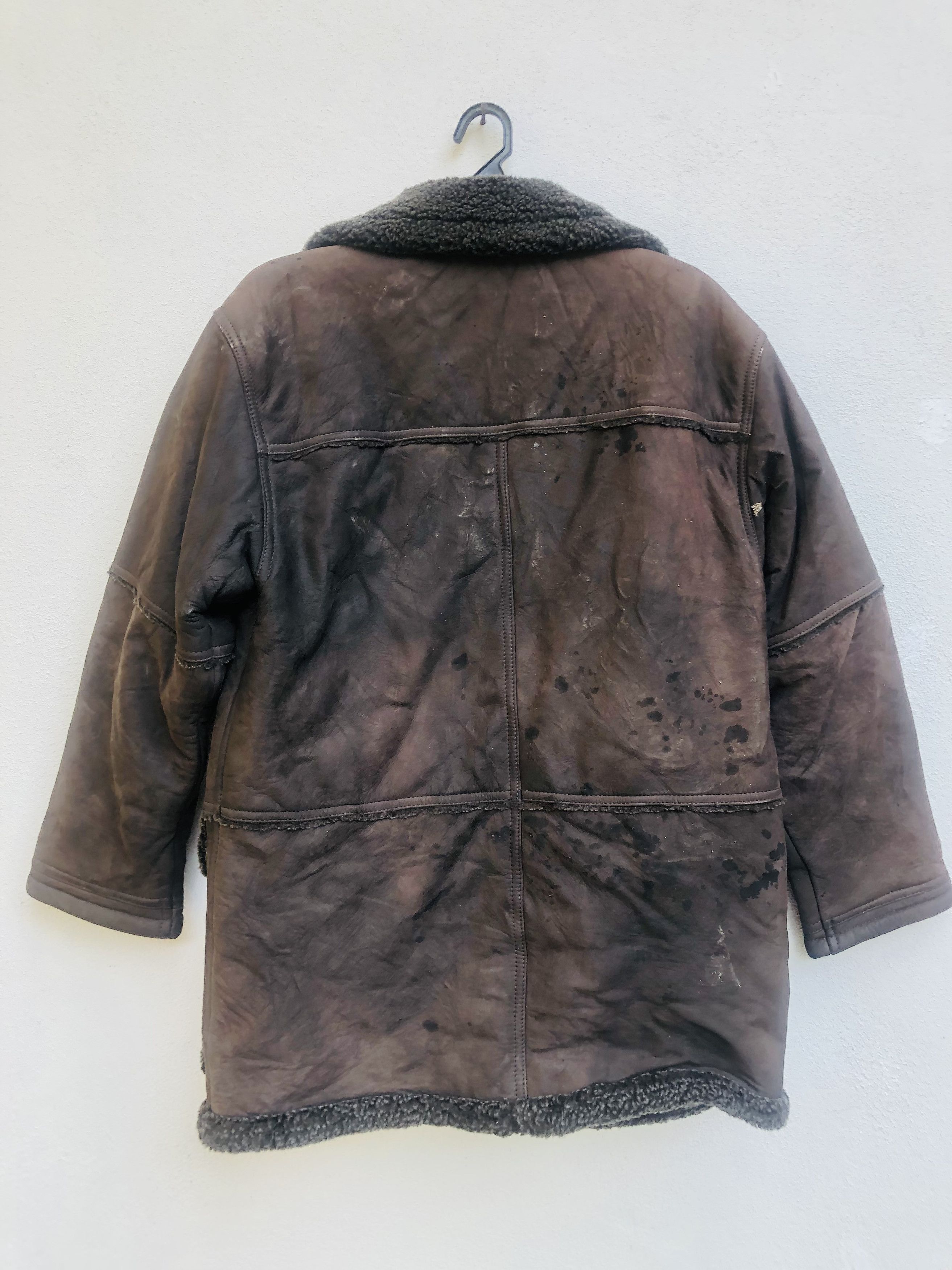 Vintage Vintage Merton Oxford Leather Jacket Designer Style Size US L / EU 52-54 / 3 - 2 Thumbnail