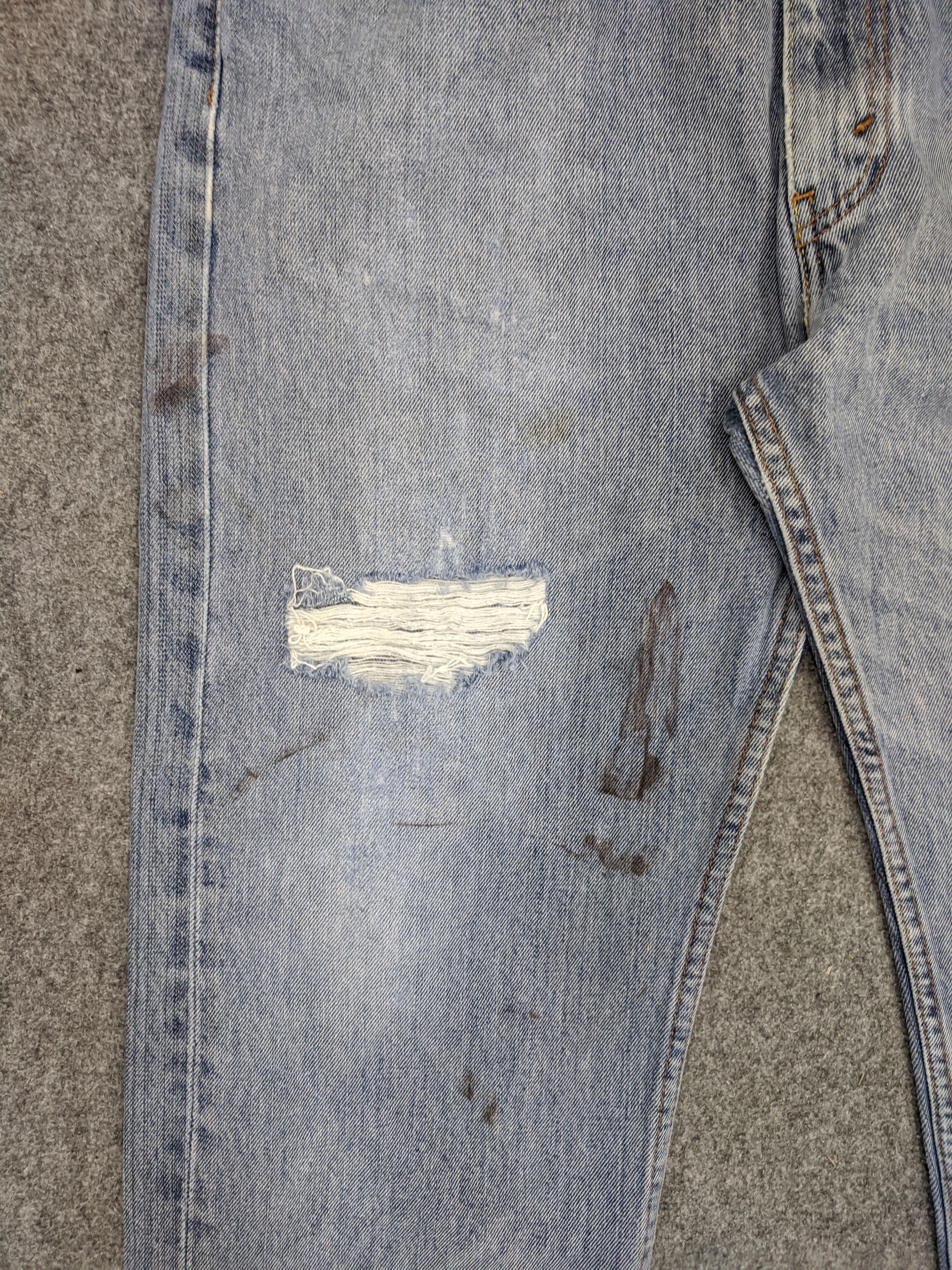 Levi's Vintage Levis 505 Light Wash Jeans DP0882 Size US 39 - 11 Thumbnail