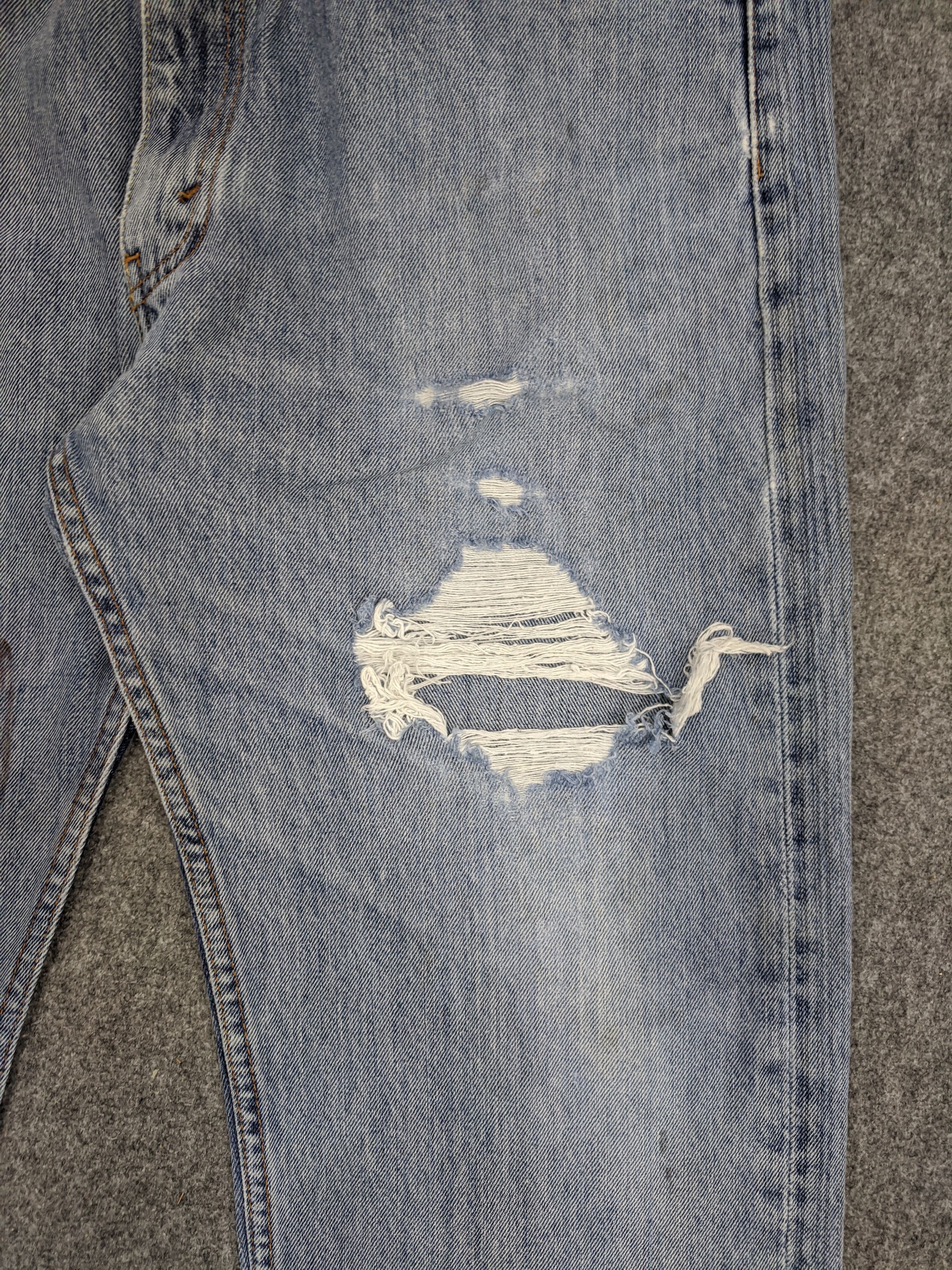 Levi's Vintage Levis 505 Light Wash Jeans DP0882 Size US 39 - 10 Thumbnail