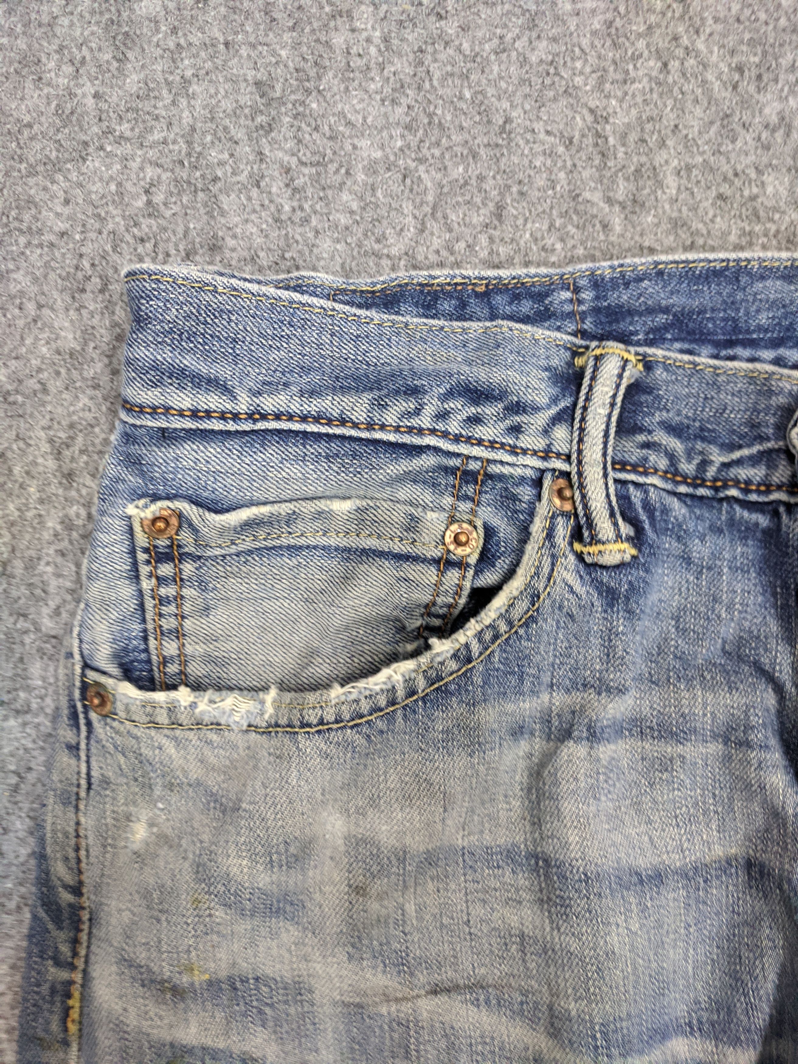 Levi's Vintage Levis 505 Light Wash Jeans DP0880 Size US 35 - 9 Thumbnail