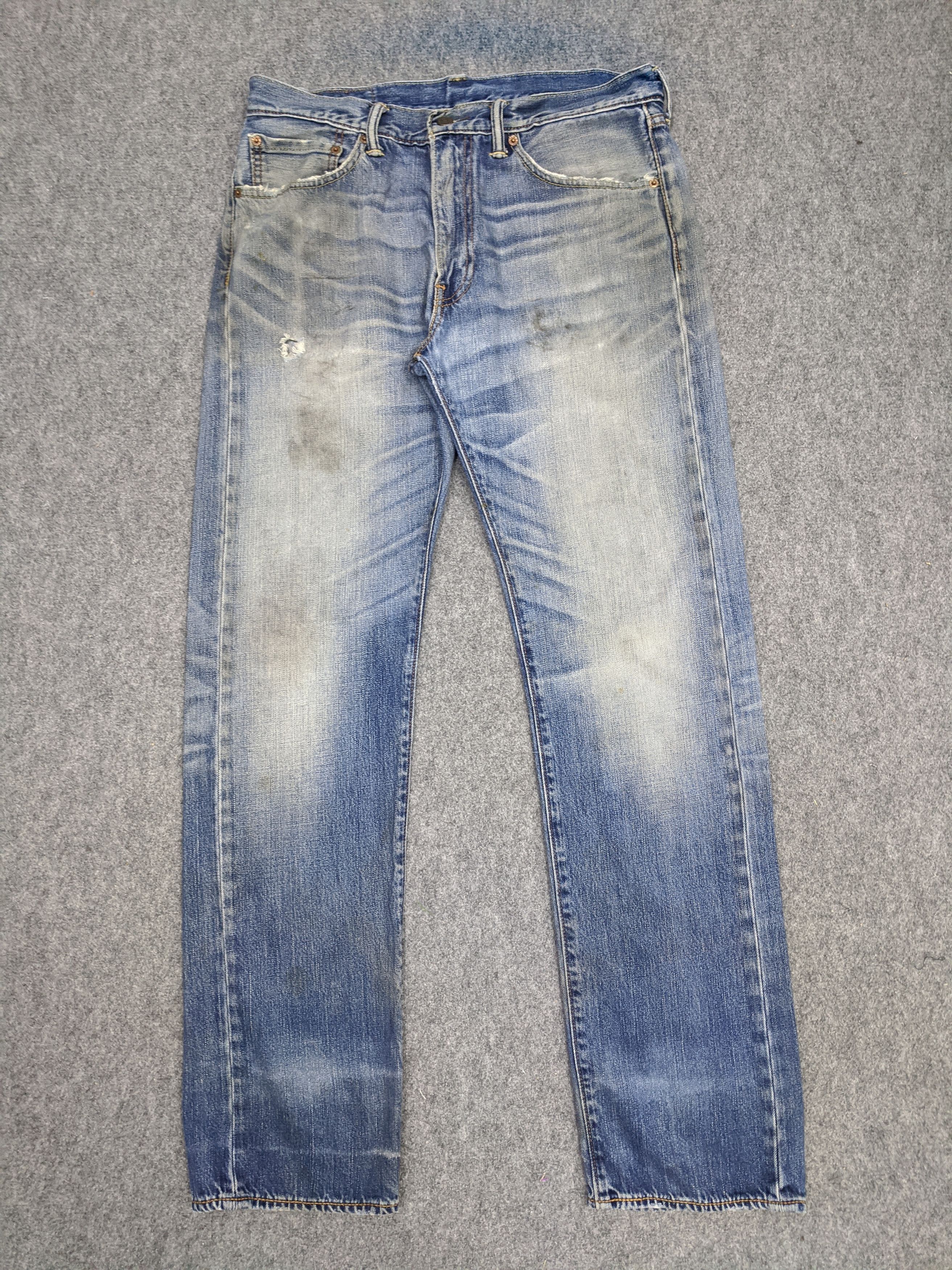 Levi's Vintage Levis 505 Light Wash Jeans DP0880 Size US 35 - 1 Thumbnail