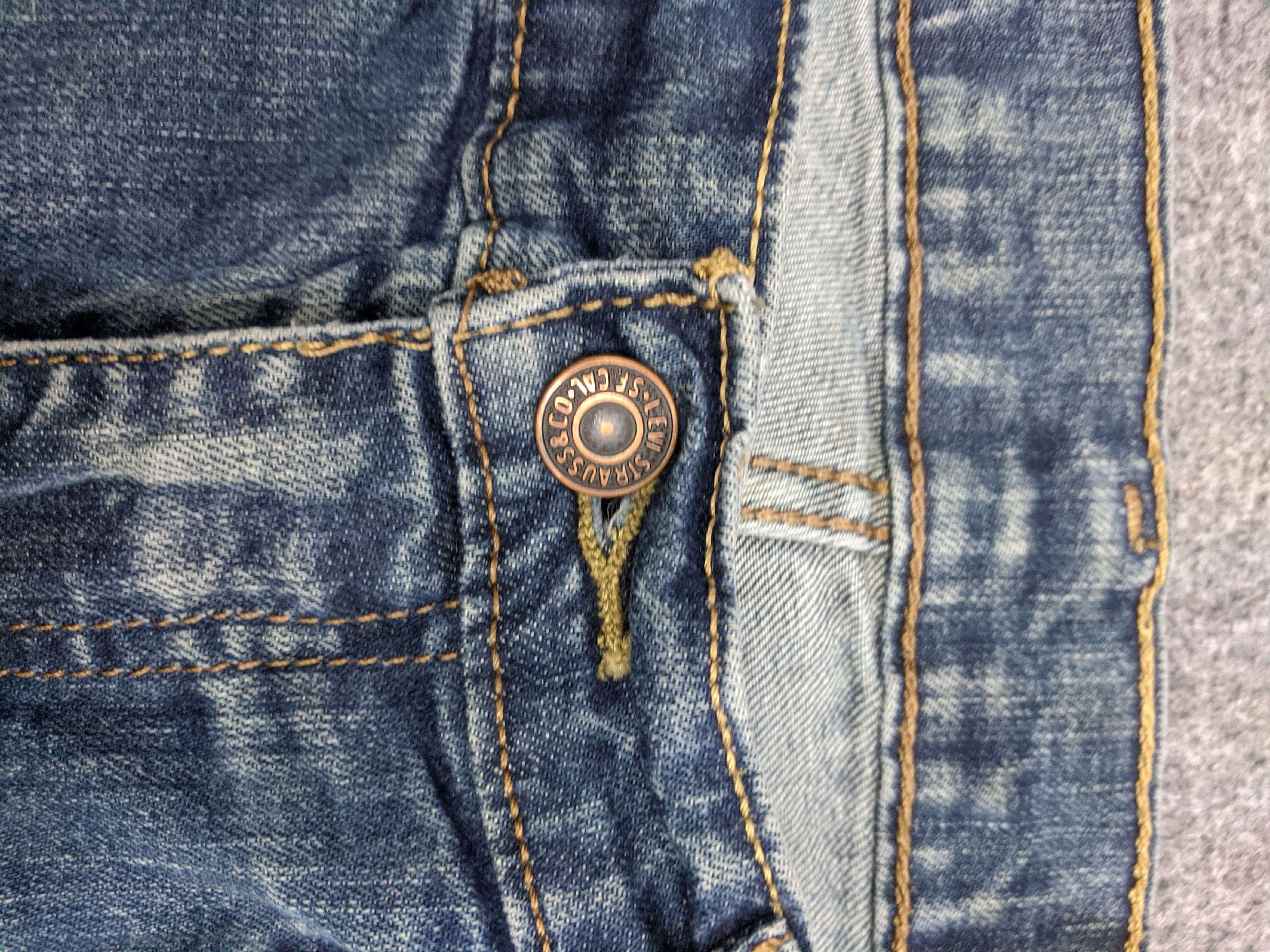 Levi's Vintage Levis 514 Jeans DP0876 Size US 35 - 10 Thumbnail