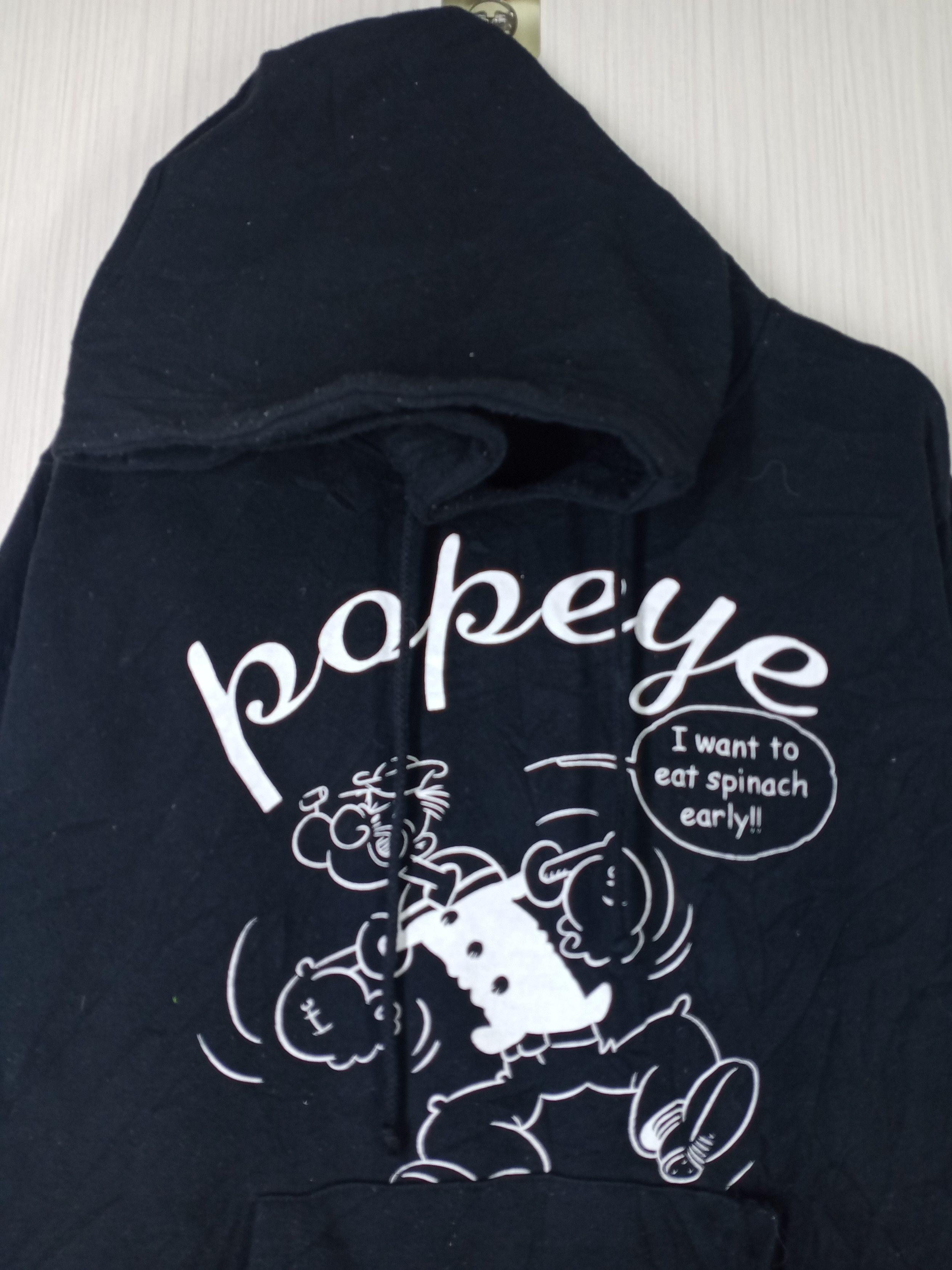 Cartoon Network Vintage Popeye Hoodie Sweatshirt Size US M / EU 48-50 / 2 - 3 Thumbnail