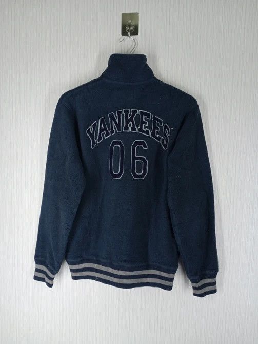 MLB Vintage MLB New York Yankees Half Zipper Fleece Sweatshirt Size US M / EU 48-50 / 2 - 3 Thumbnail
