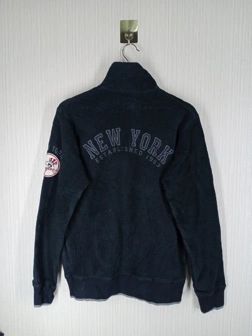 MLB Vintage MLB New York Yankees Half Zipper Fleece Sweatshirt Size US M / EU 48-50 / 2 - 3 Thumbnail