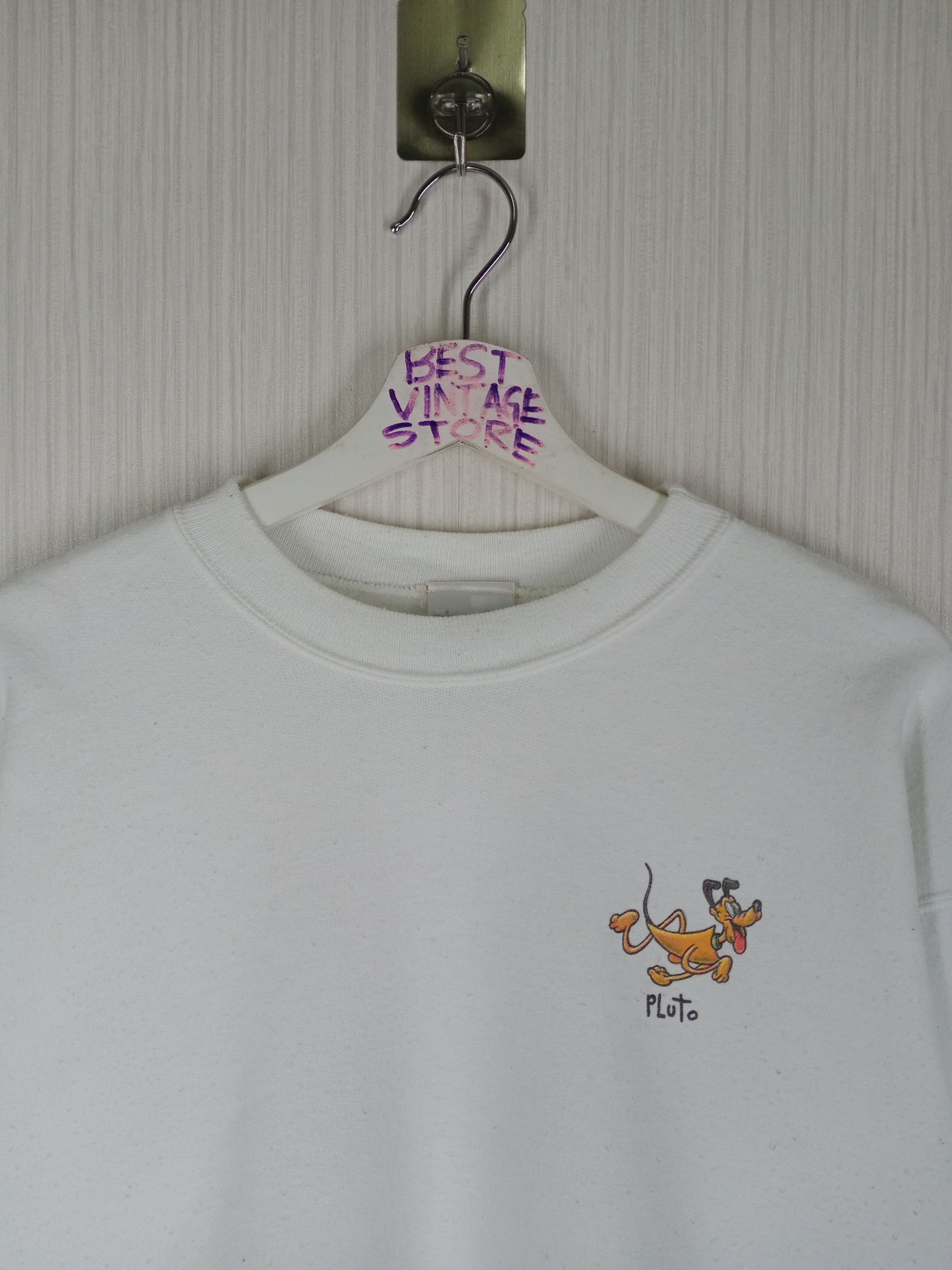 Cartoon Network Vintage 90s PLUTO Disney Store Sweatshirt Size US M / EU 48-50 / 2 - 3 Thumbnail