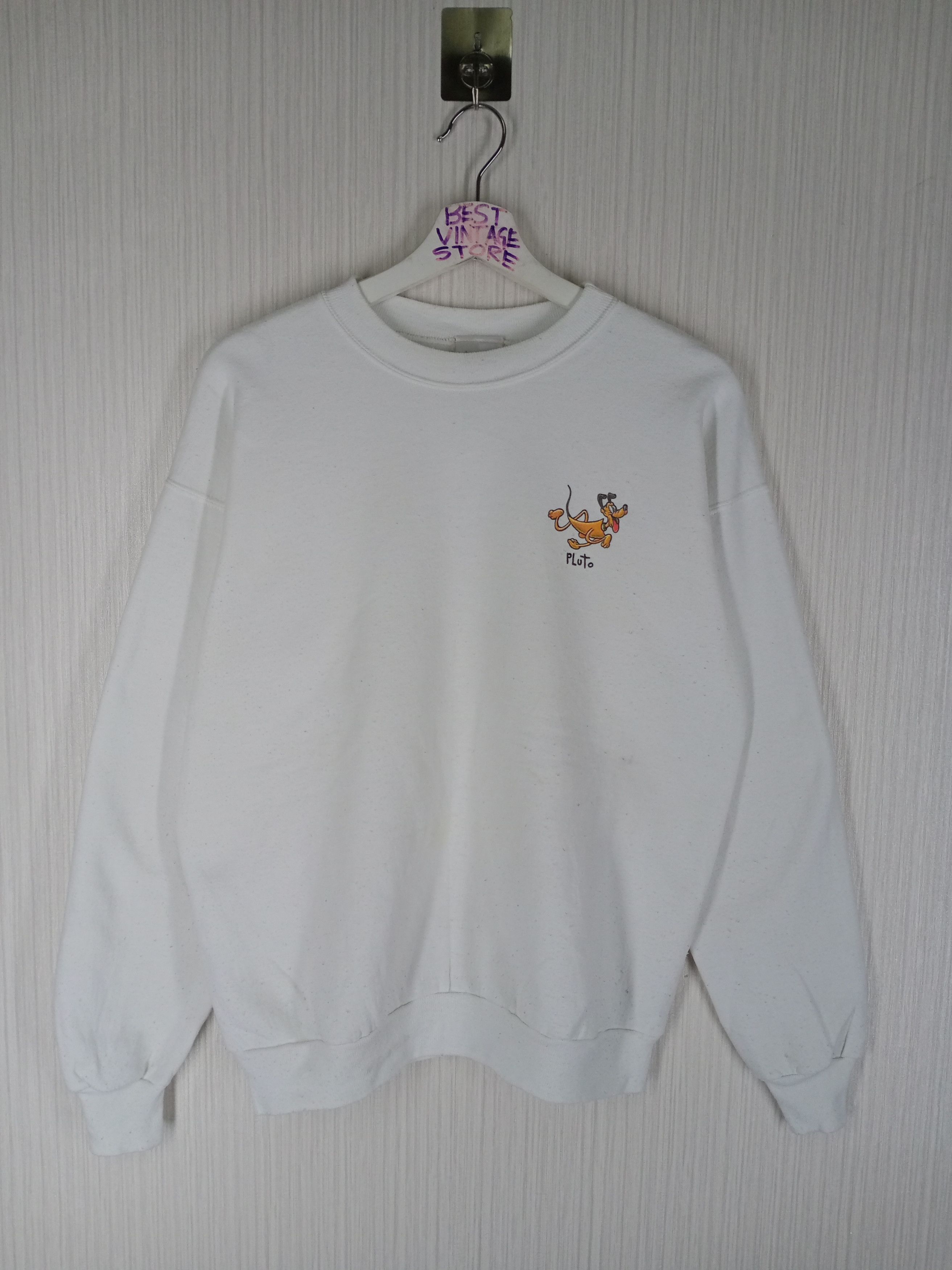 Cartoon Network Vintage 90s PLUTO Disney Store Sweatshirt Size US M / EU 48-50 / 2 - 1 Thumbnail