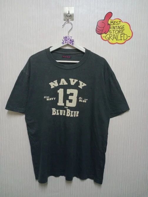 Blue Blue Japan × Japanese Brand × Vintage Vintage Blue Blue Japan Tshirt Size US L / EU 52-54 / 3 - 1 Thumbnail