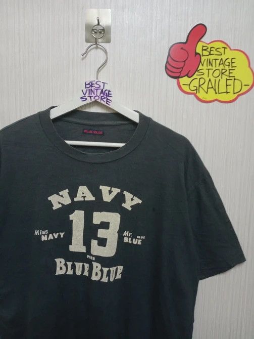 Blue Blue Japan × Japanese Brand × Vintage Vintage Blue Blue Japan Tshirt Size US L / EU 52-54 / 3 - 2 Thumbnail