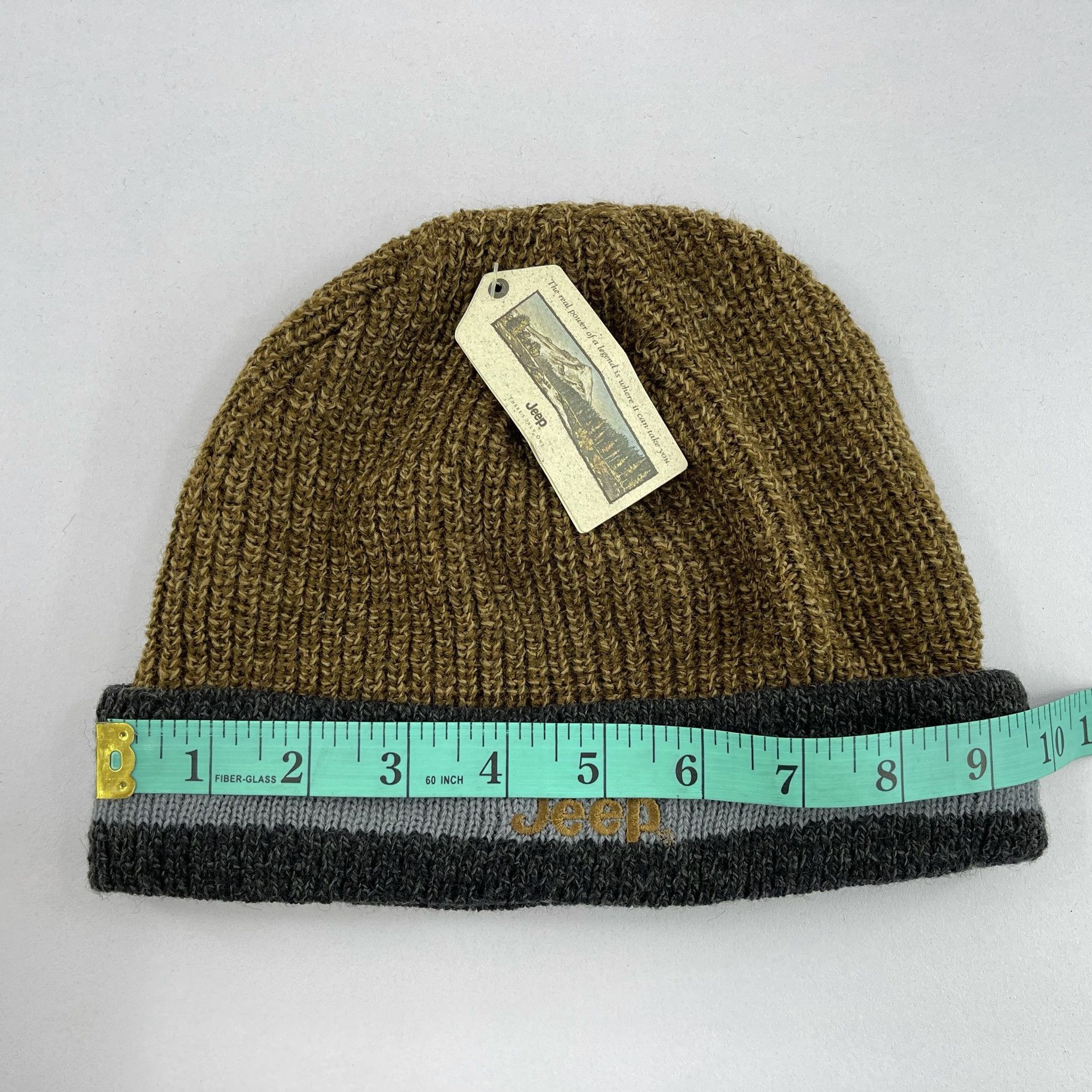 Jeep × Vintage Jeep Small Embroidery Logo Beanie Hats-BH2123 Size ONE SIZE - 6 Thumbnail