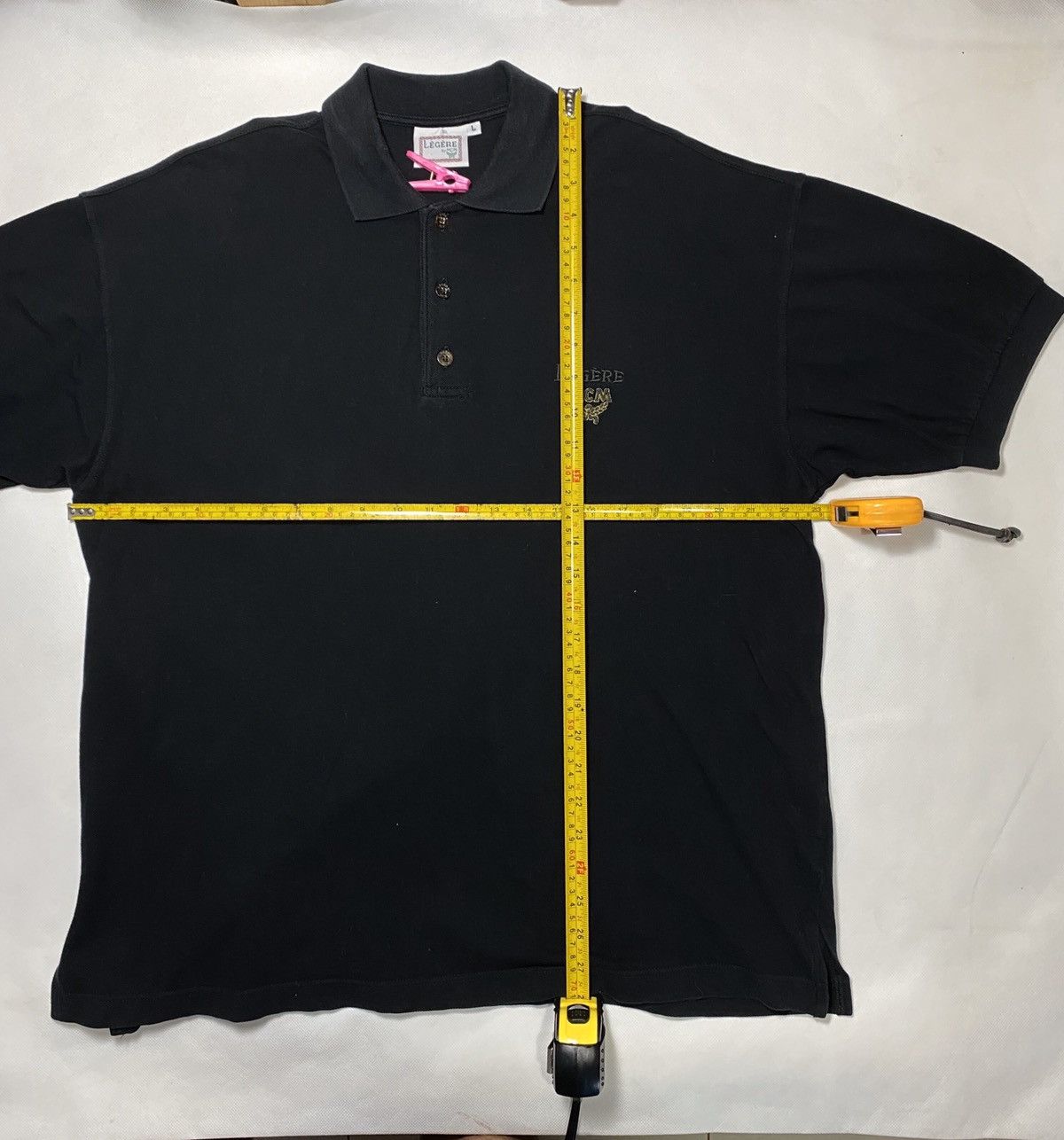 Designer × MCM × Vintage MCM LEGERE Embroidery Logo Italy vintage luxury end polo off Size US L / EU 52-54 / 3 - 10 Thumbnail