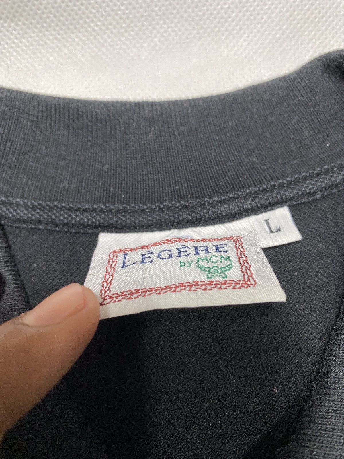Designer × MCM × Vintage MCM LEGERE Embroidery Logo Italy vintage luxury end polo off Size US L / EU 52-54 / 3 - 5 Thumbnail