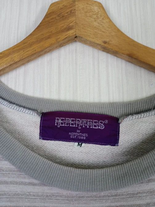 Needles Vintage Nepenthes Needles Striped Sweatshirt Size US M / EU 48-50 / 2 - 6 Thumbnail