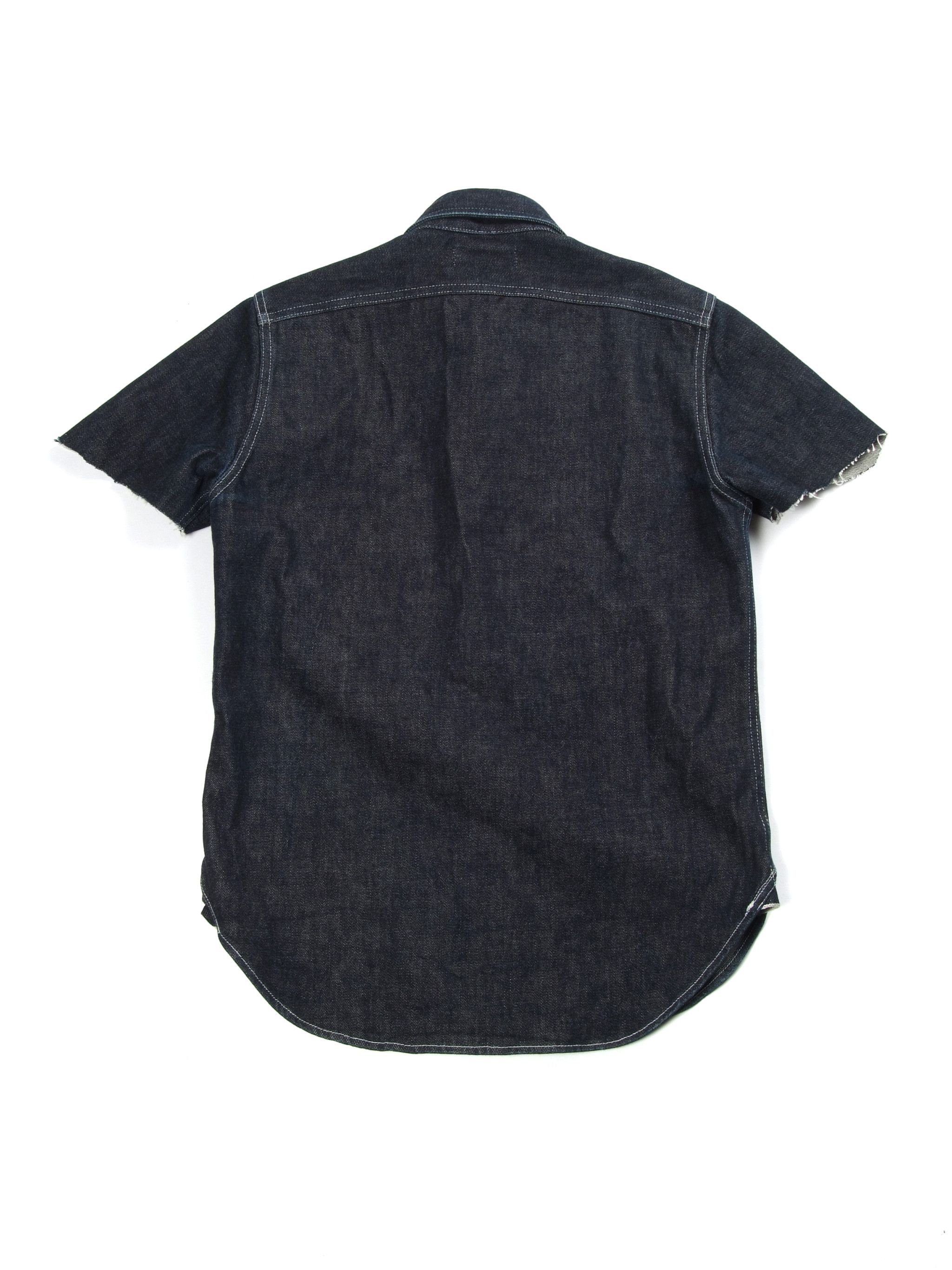 Japanese Brand × Kapital × Visvim 260$ Japanese RDV O GLOBE 13.5oz Selvedge Denim Shirt Size US S / EU 44-46 / 1 - 4 Thumbnail