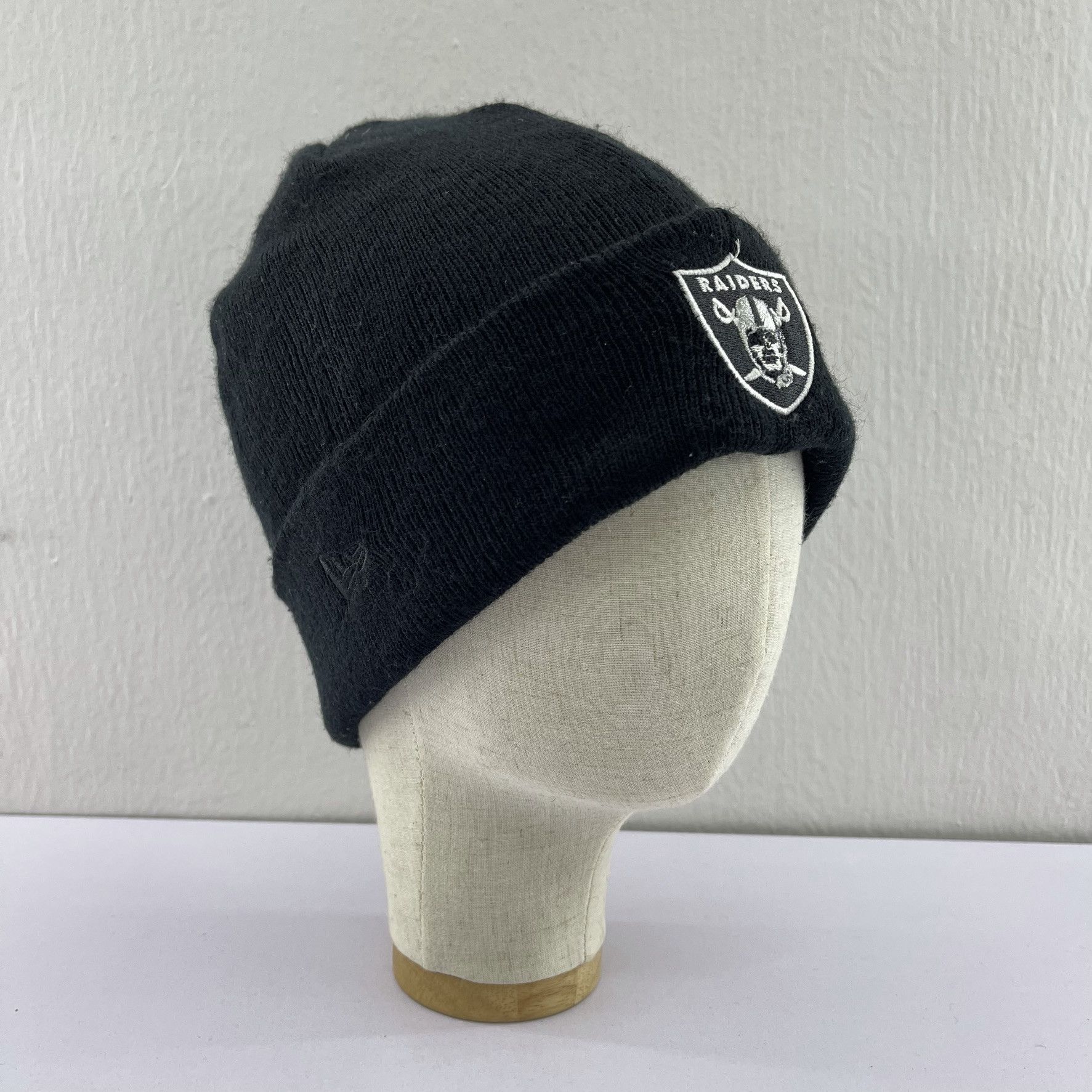 NFL × New Era NHL Raiders X New Era Embroidery Logo Beanie Hats-BH2184 Size ONE SIZE - 3 Thumbnail