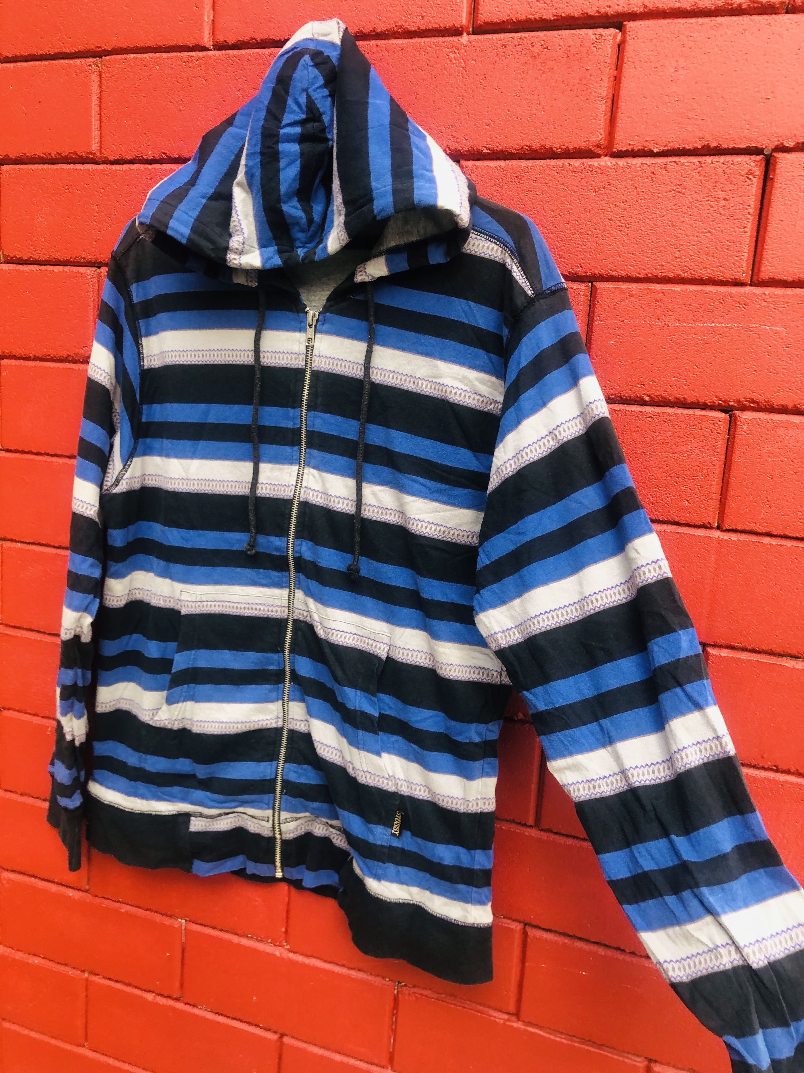 Japanese Brand Vintage Stussy Stripes Japanese Designer Fashion Style Size US M / EU 48-50 / 2 - 6 Thumbnail