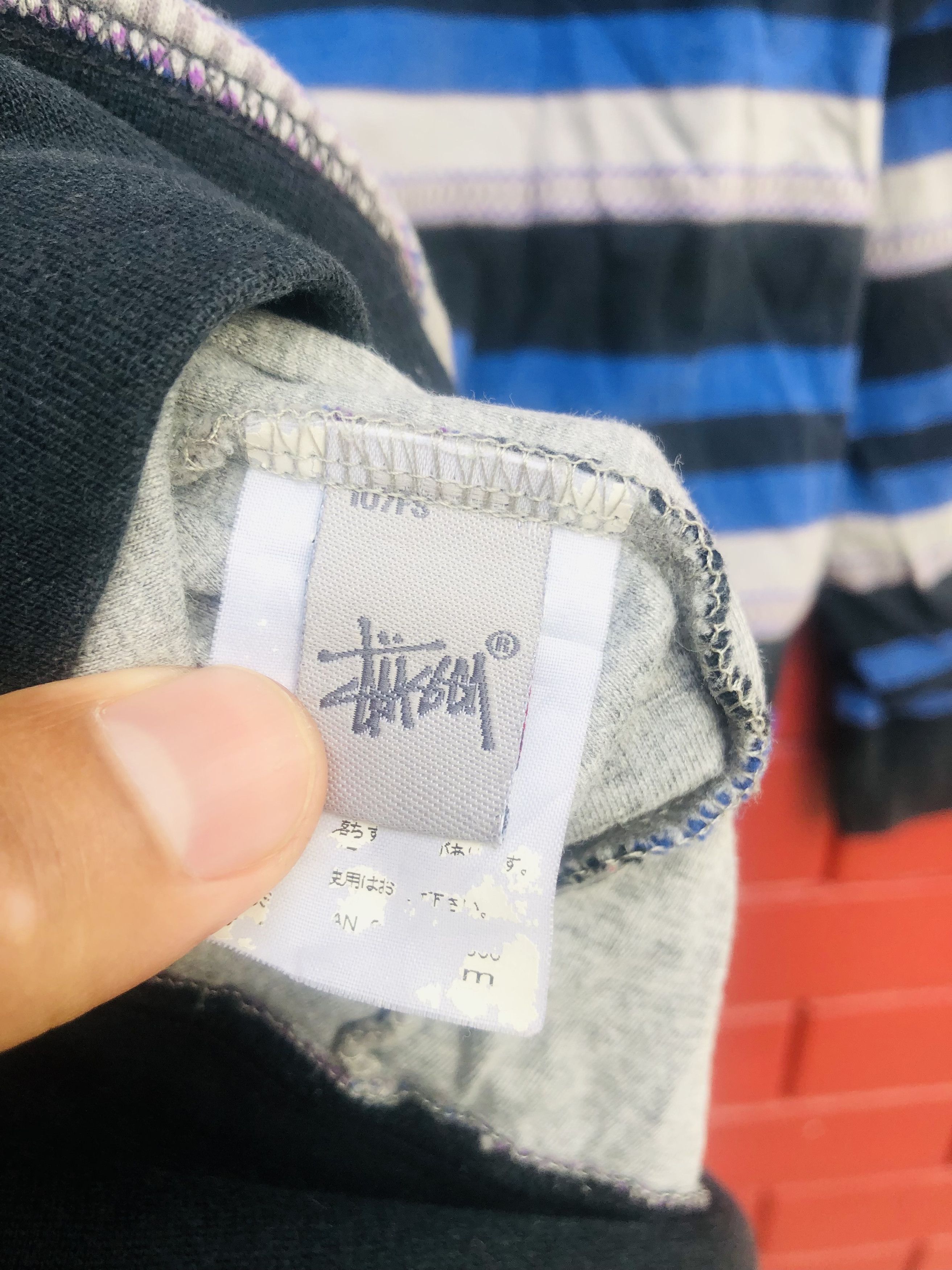 Japanese Brand Vintage Stussy Stripes Japanese Designer Fashion Style Size US M / EU 48-50 / 2 - 10 Thumbnail