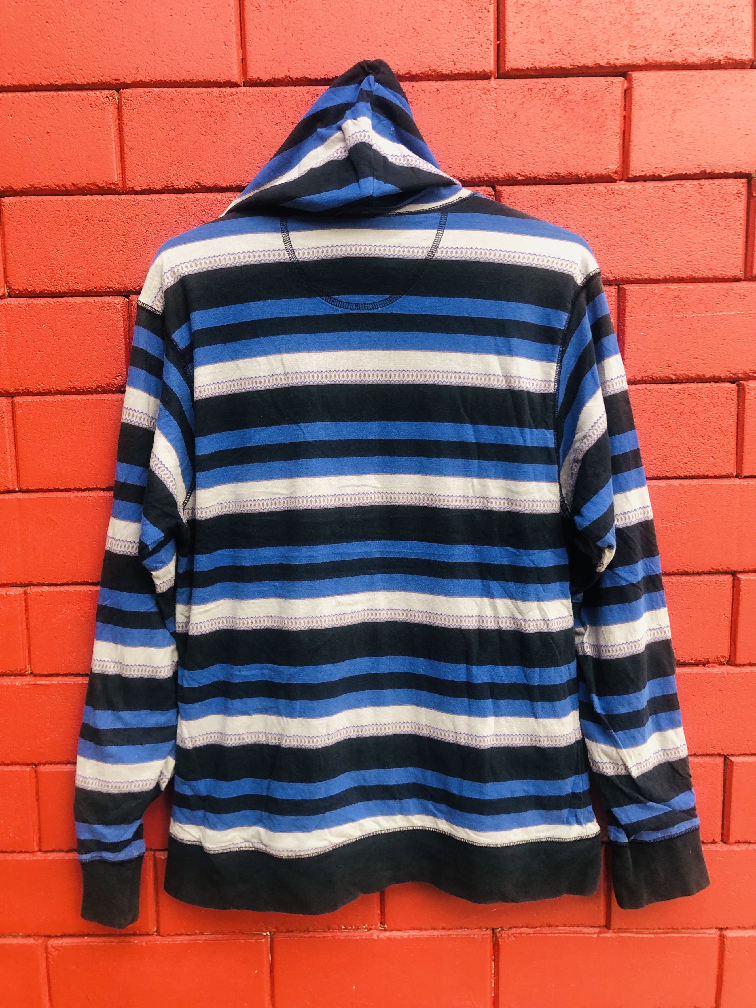 Japanese Brand Vintage Stussy Stripes Japanese Designer Fashion Style Size US M / EU 48-50 / 2 - 2 Thumbnail