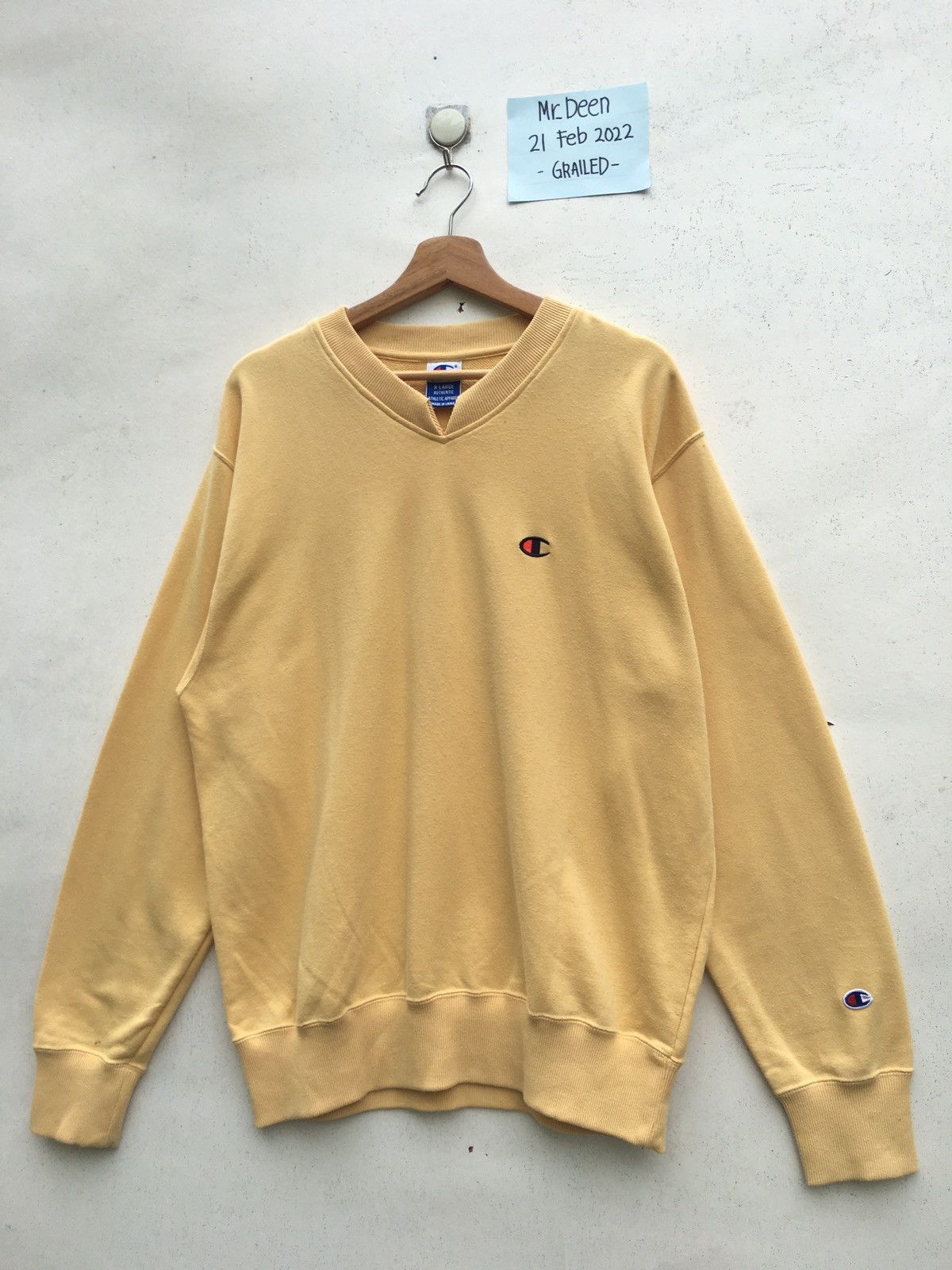 Champion Vintage Champion Logo Sweatshirt Big Size Size US L / EU 52-54 / 3 - 4 Thumbnail