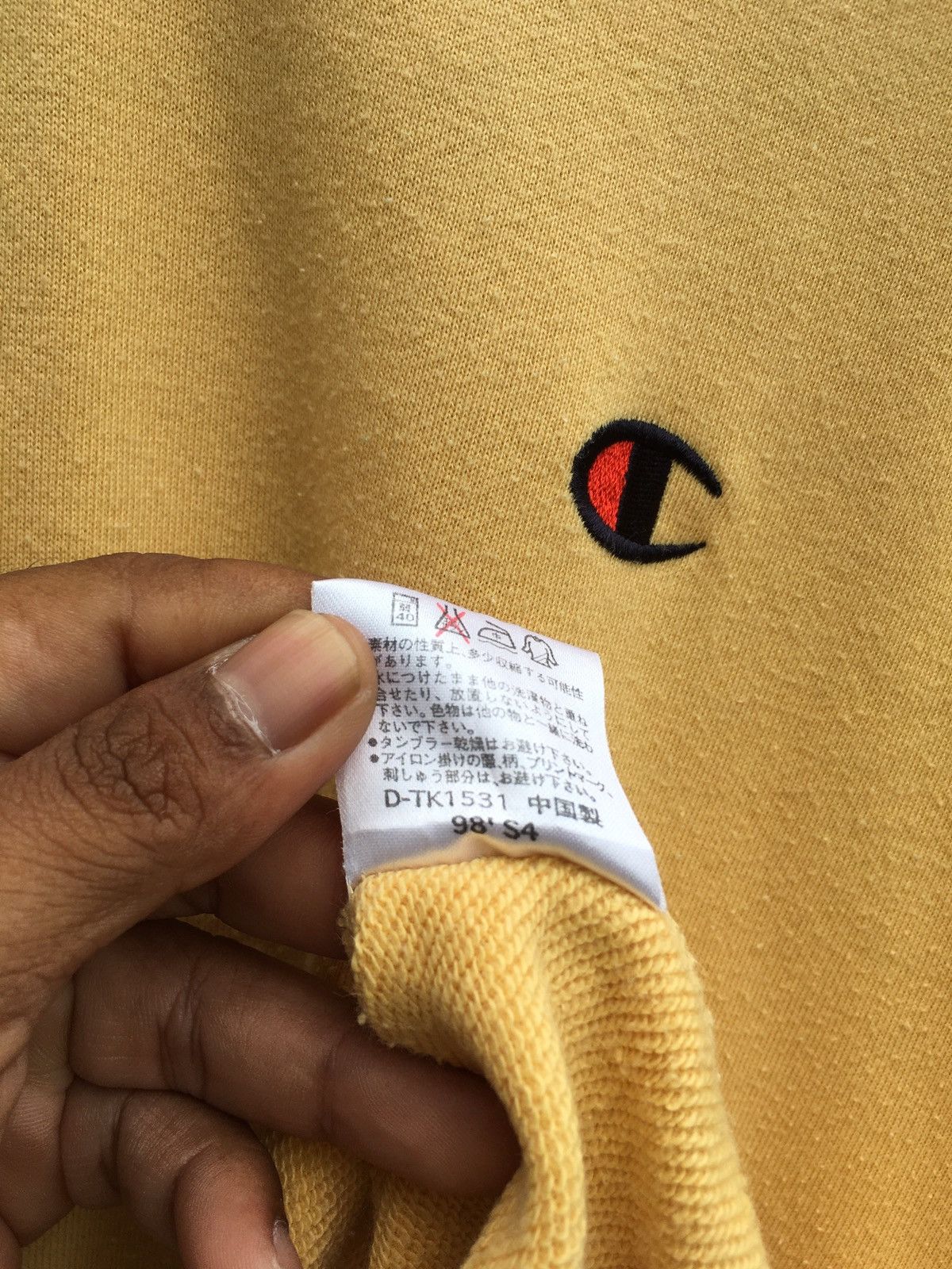 Champion Vintage Champion Logo Sweatshirt Big Size Size US L / EU 52-54 / 3 - 11 Thumbnail