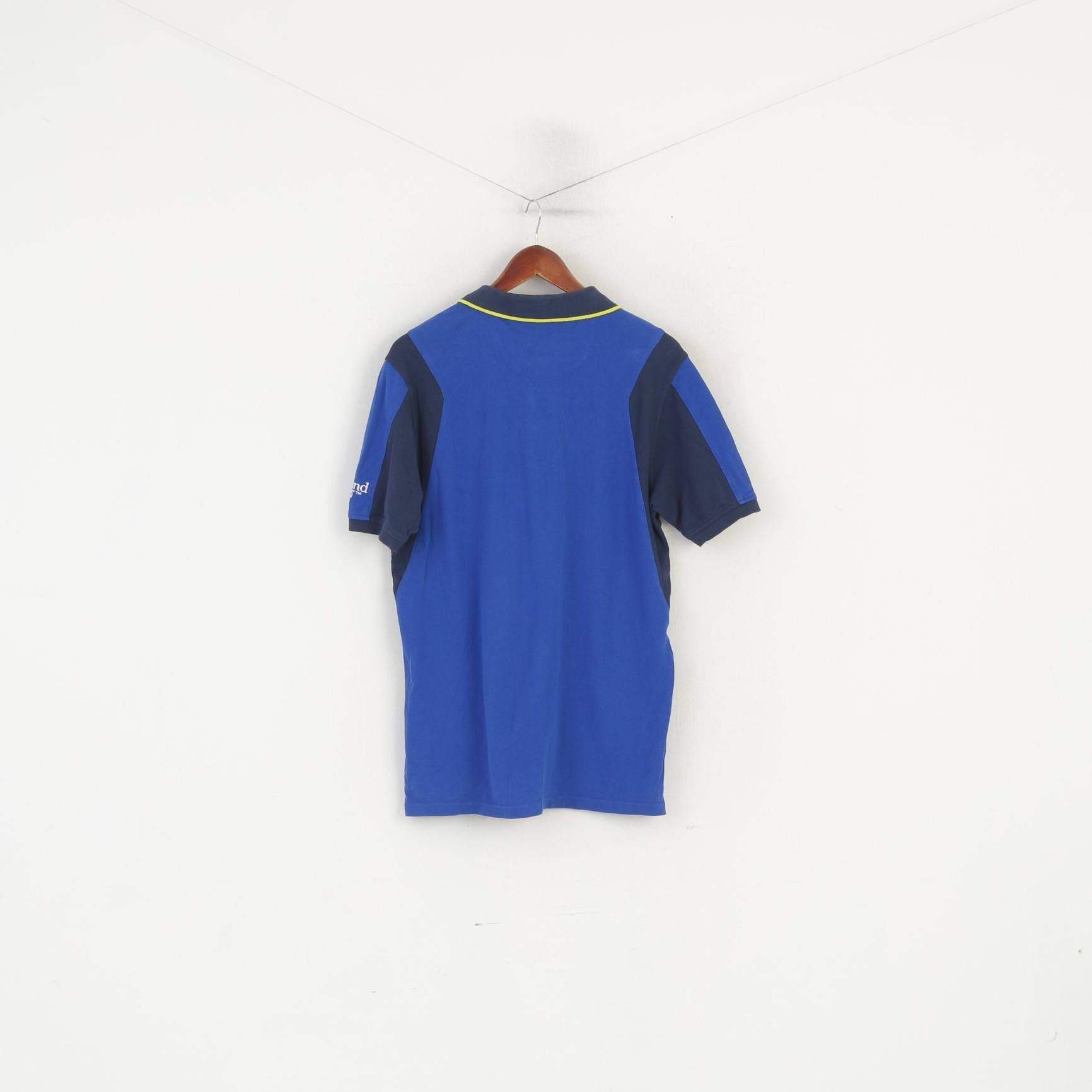 Musto Musto Men M Polo Shirt Blue Cotton IRB Rugby World Top 5991 Size US M / EU 48-50 / 2 - 6 Thumbnail