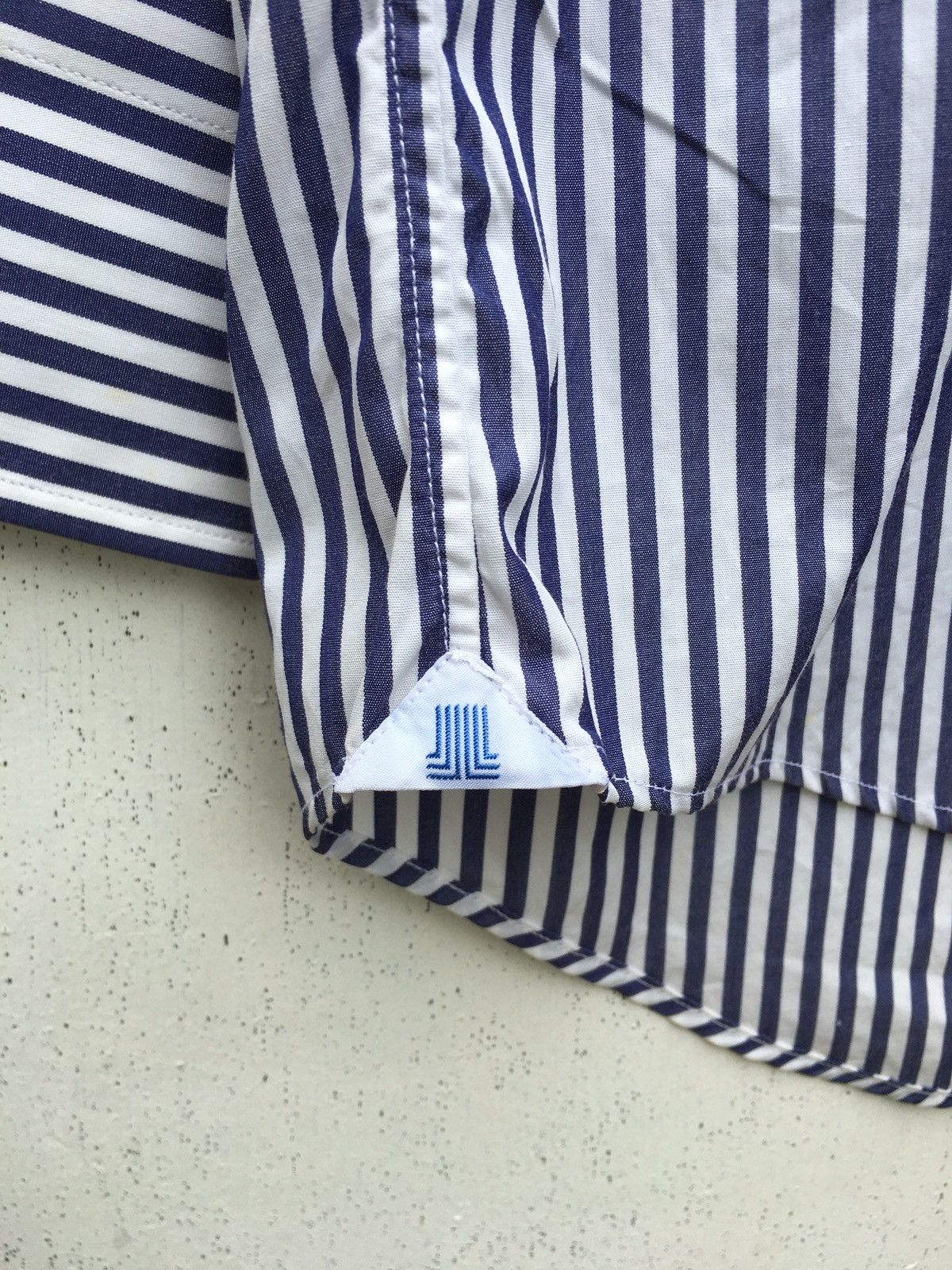 Lanvin Vintage Lanvin Stripes Long sleeve Collar Shirt Size US L / EU 52-54 / 3 - 9 Thumbnail