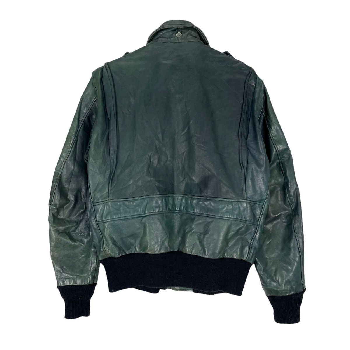 Schott A2 NAKED COWHIDE LEATHER BOMBER Size US M / EU 48-50 / 2 - 8 Thumbnail