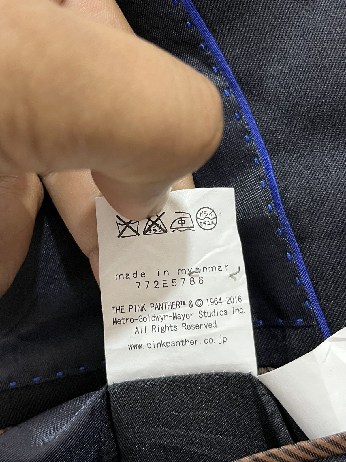 Cartoon Network × Japanese Brand J. PINK PANTHER BLAZERS Size 36R - 9 Thumbnail
