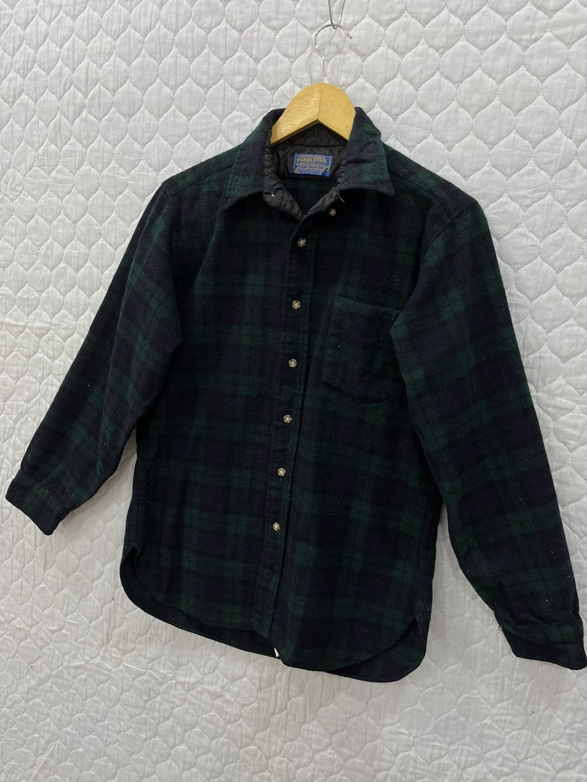 Pendleton × Vintage × Woolrich Woolen Mills J. VINTAGE PANDLETO WOOLEN MILLS FLANNEL Size US M / EU 48-50 / 2 - 2 Thumbnail