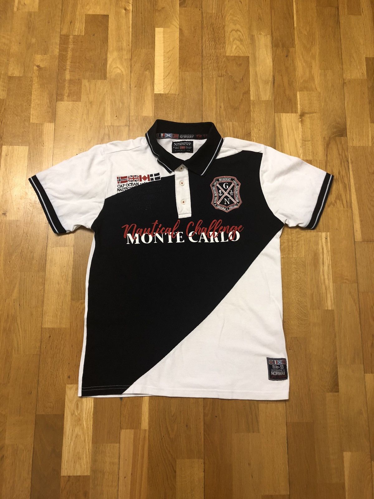 GEOGRAPHICAL NORWAY MONTE CARLO NAUTICAL SPORT POLO SHIRT