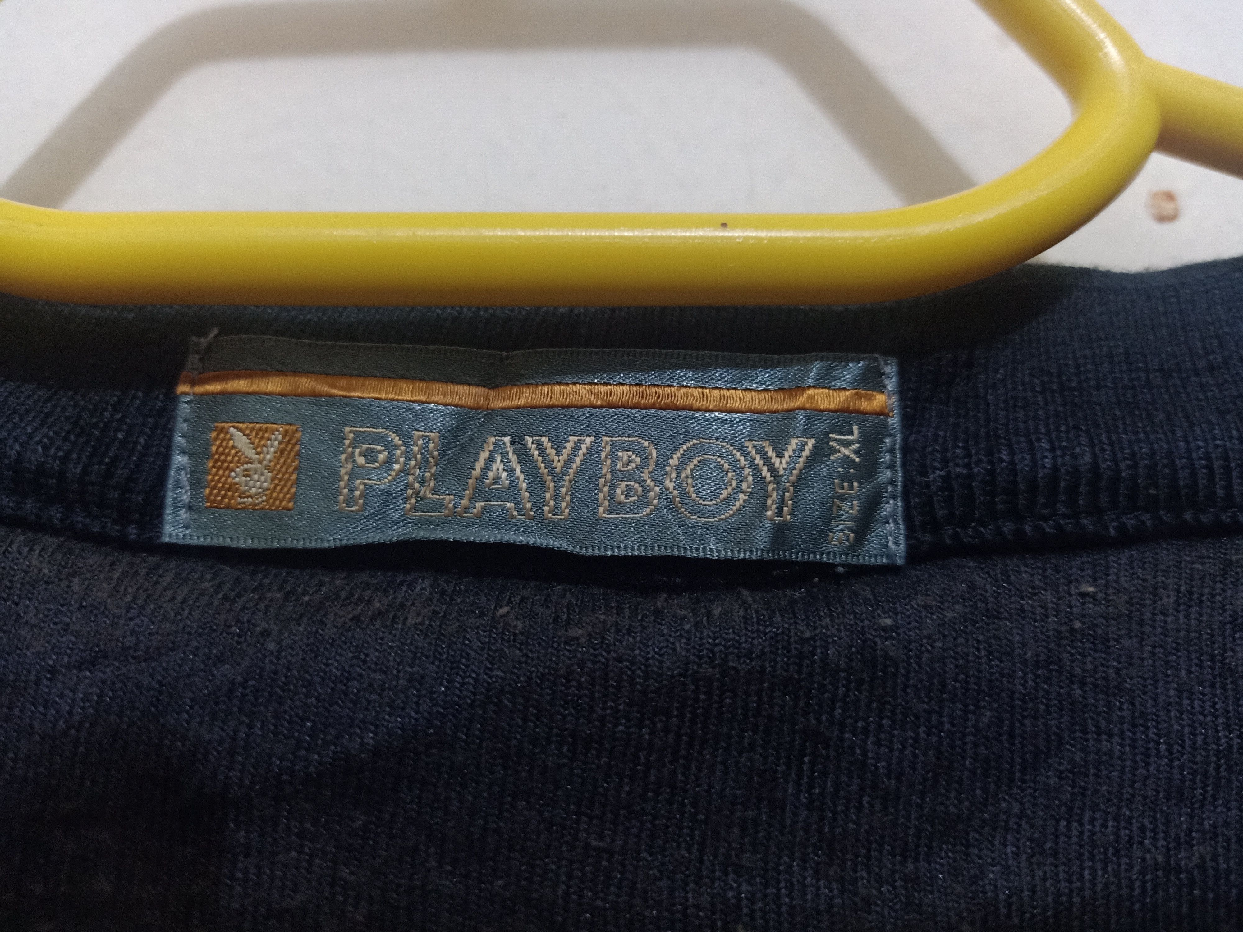 Playboy Rare Vtg Playboy & Rabbit Head Sports Golf Sweatshirt Size US XL / EU 56 / 4 - 4 Thumbnail