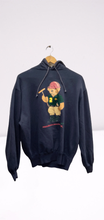 Polo Ralph Lauren Vintage Polo Bear x Ralph Lauren Hoodie x avant gande Size US S / EU 44-46 / 1 - 1 Thumbnail