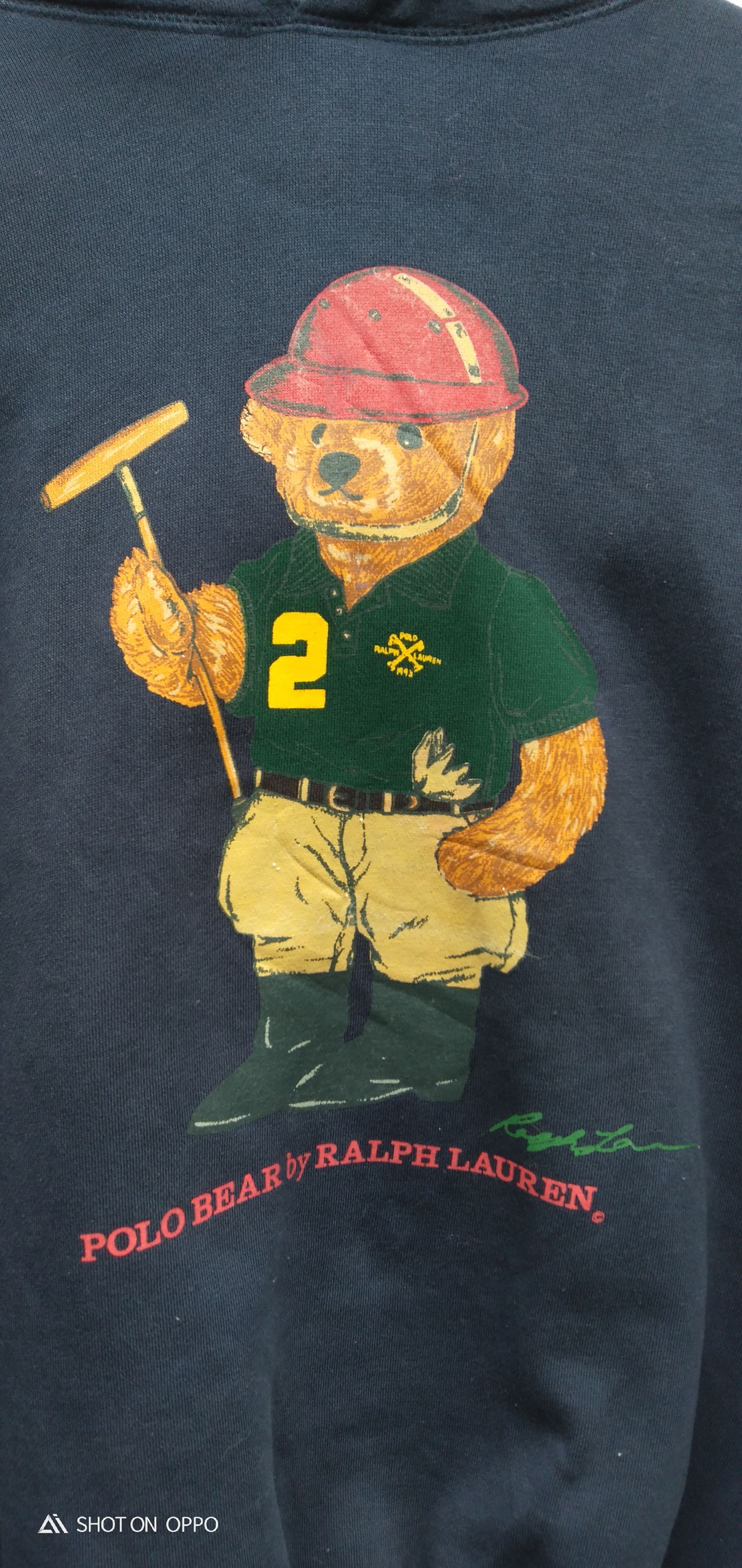 Polo Ralph Lauren Vintage Polo Bear x Ralph Lauren Hoodie x avant gande Size US S / EU 44-46 / 1 - 6 Thumbnail