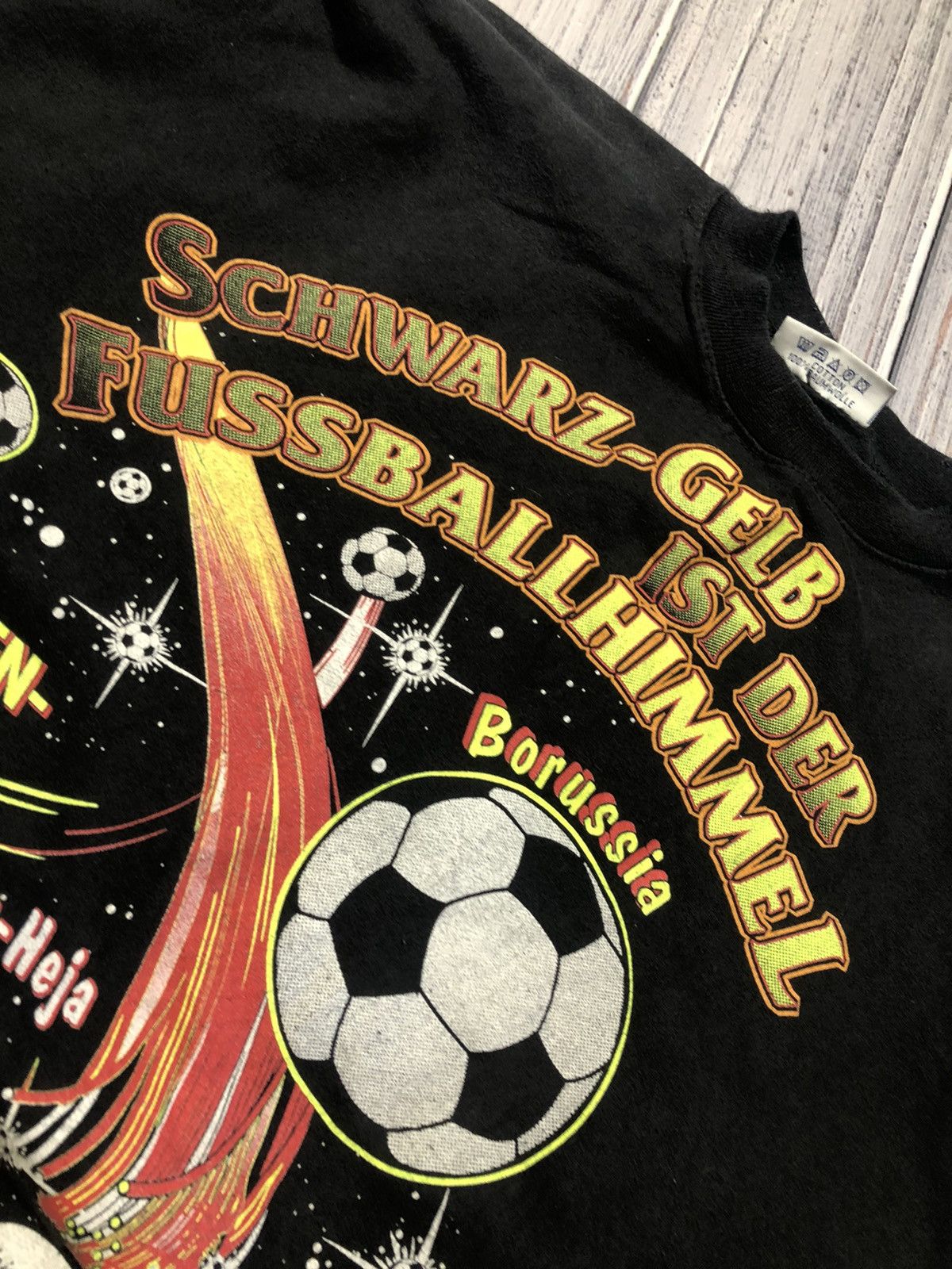 Vintage Vintage Borussia Dortmund Football Sweatshirt 1994 Soccer Size US S / EU 44-46 / 1 - 3 Thumbnail