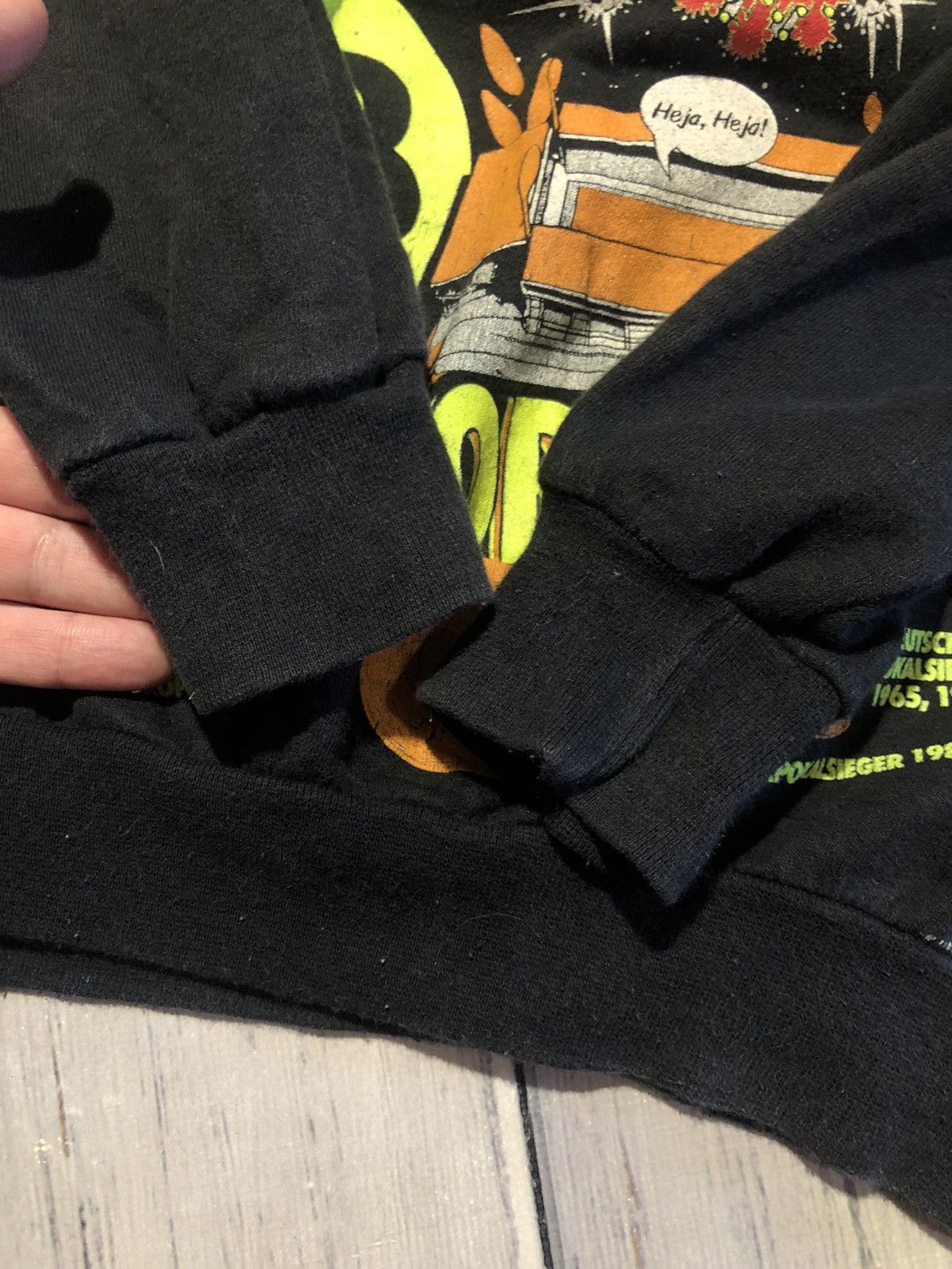 Vintage Vintage Borussia Dortmund Football Sweatshirt 1994 Soccer Size US S / EU 44-46 / 1 - 10 Thumbnail