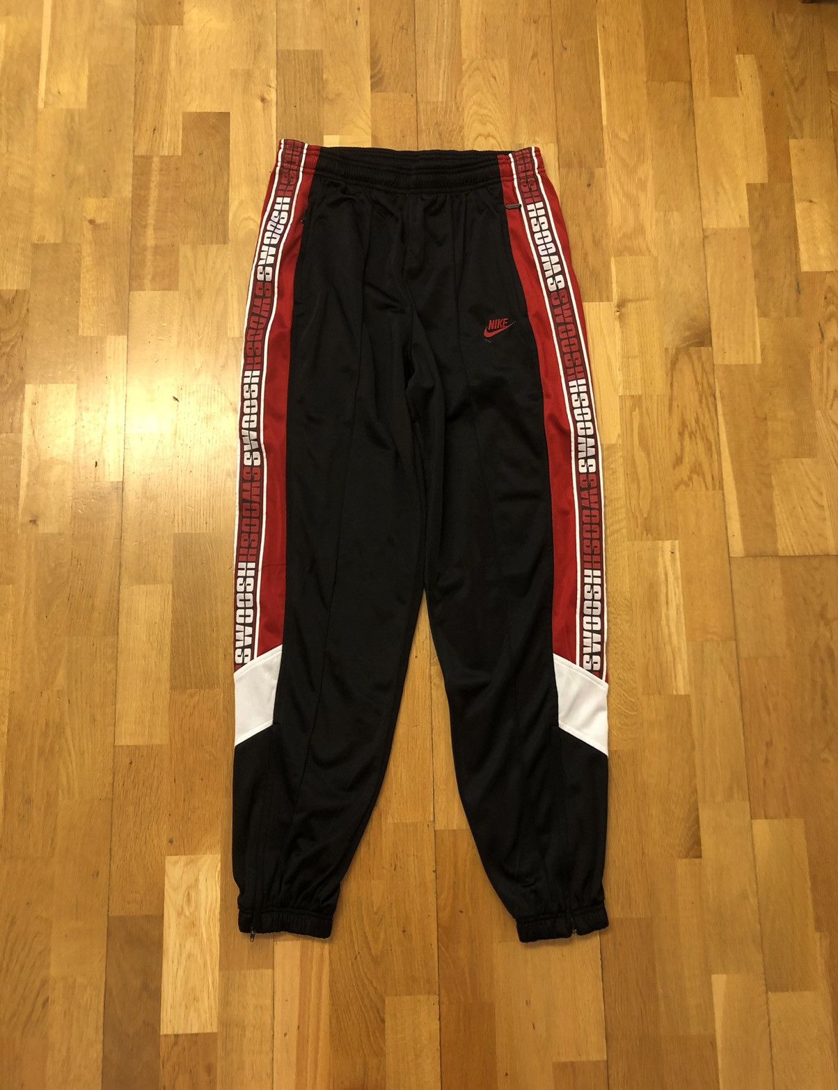 Nike NIKE SWOOSH CLASSIC VINTAGE SPORT JOGGERS SWEATPANTS | Grailed