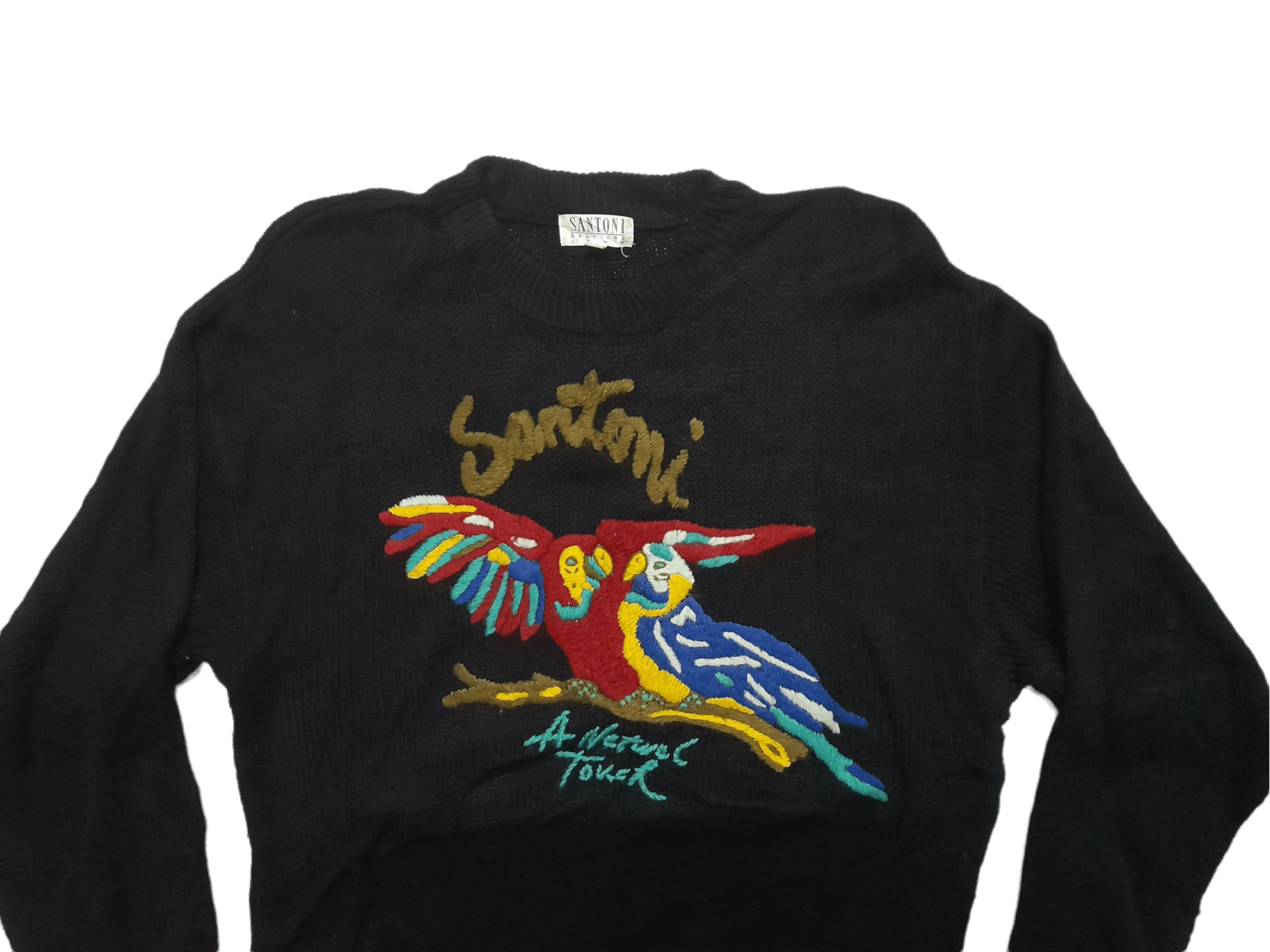 Santoni Santoni Bruciore Designer Knitwear (E205) Size US M / EU 48-50 / 2 - 2 Thumbnail