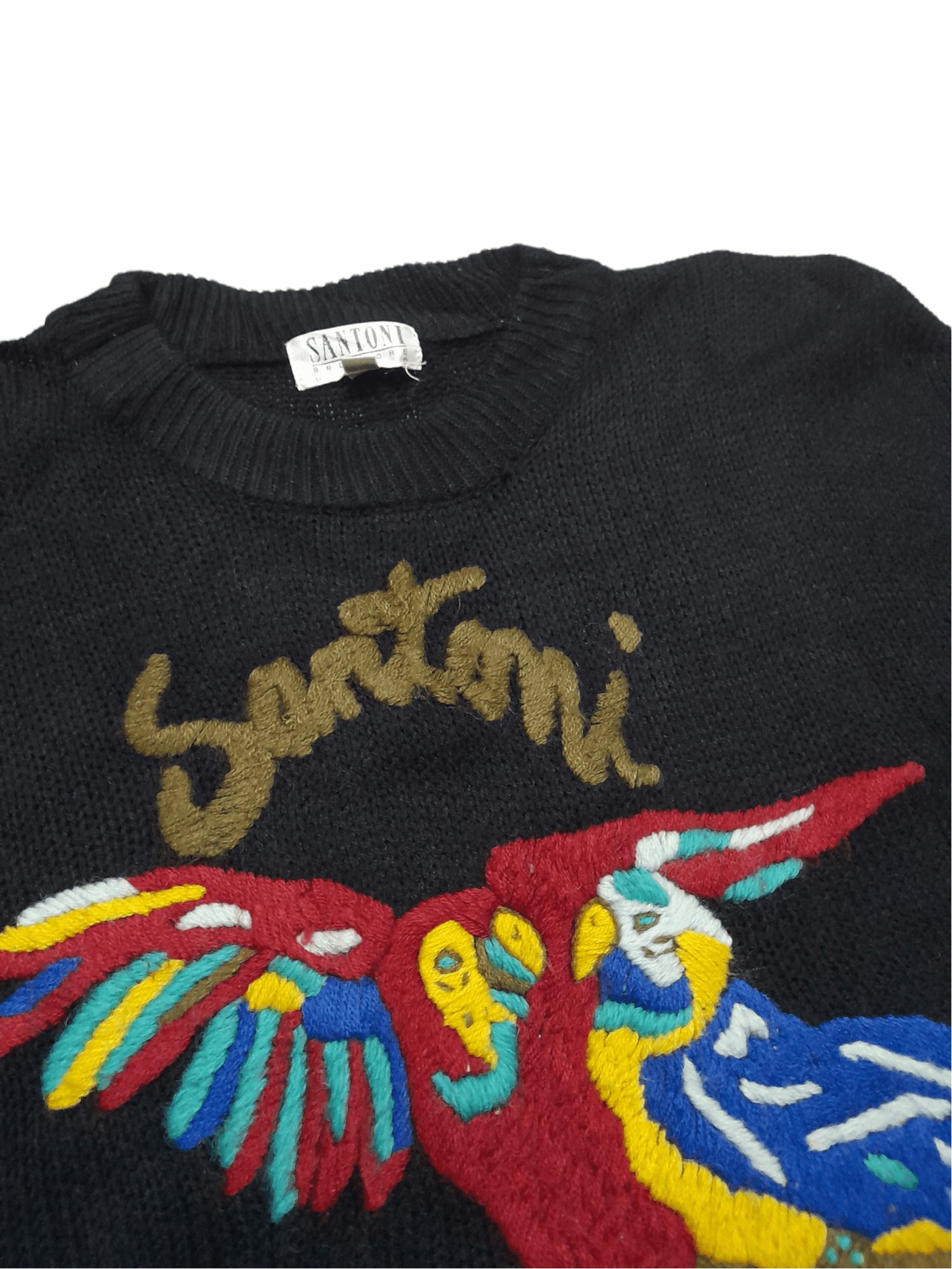 Santoni Santoni Bruciore Designer Knitwear (E205) Size US M / EU 48-50 / 2 - 3 Thumbnail