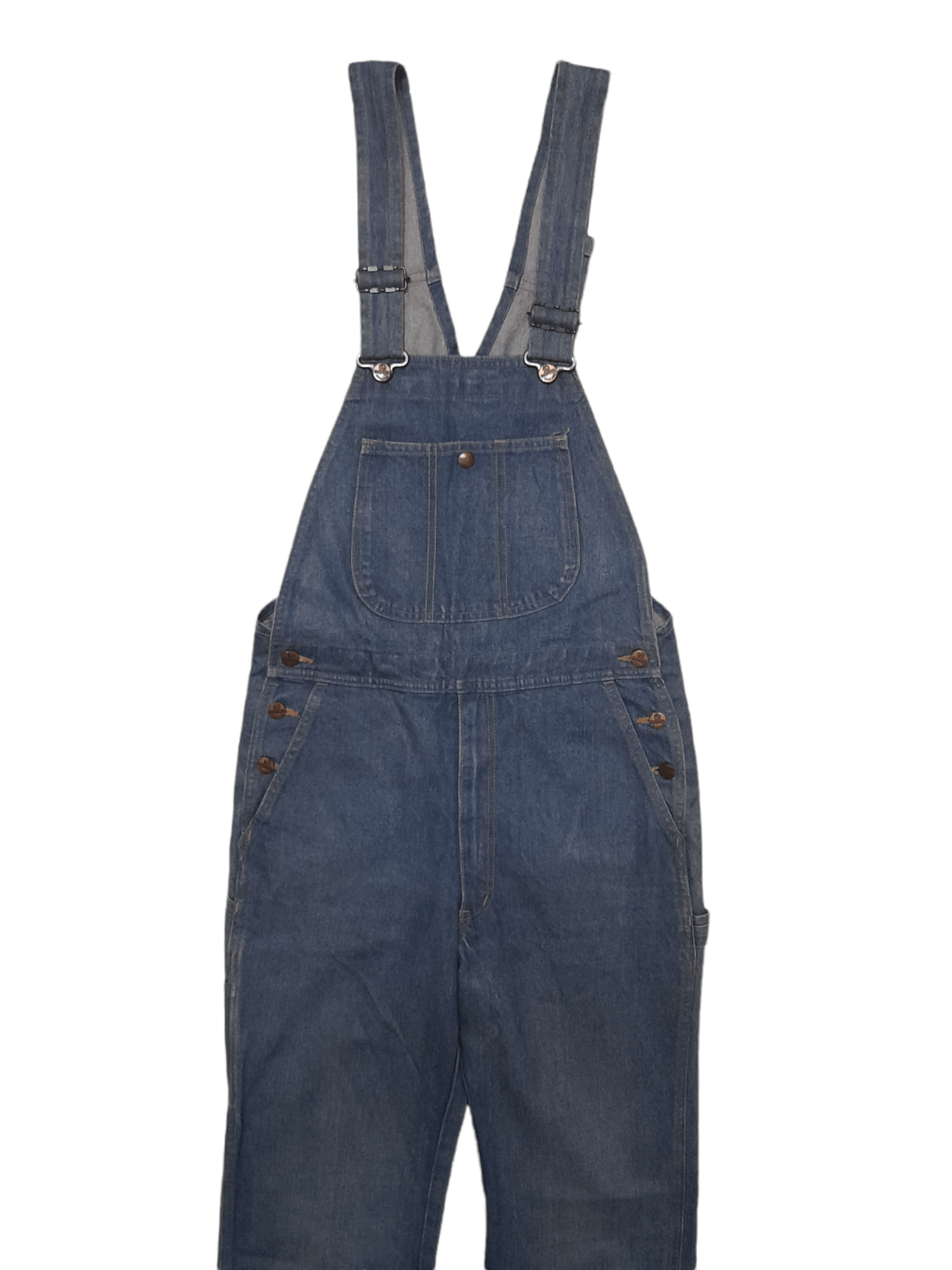Japanese Brand × Vintage 90s McCampbell Overalls Denim (E203) waist 30 Size US 30 / EU 46 - 3 Thumbnail